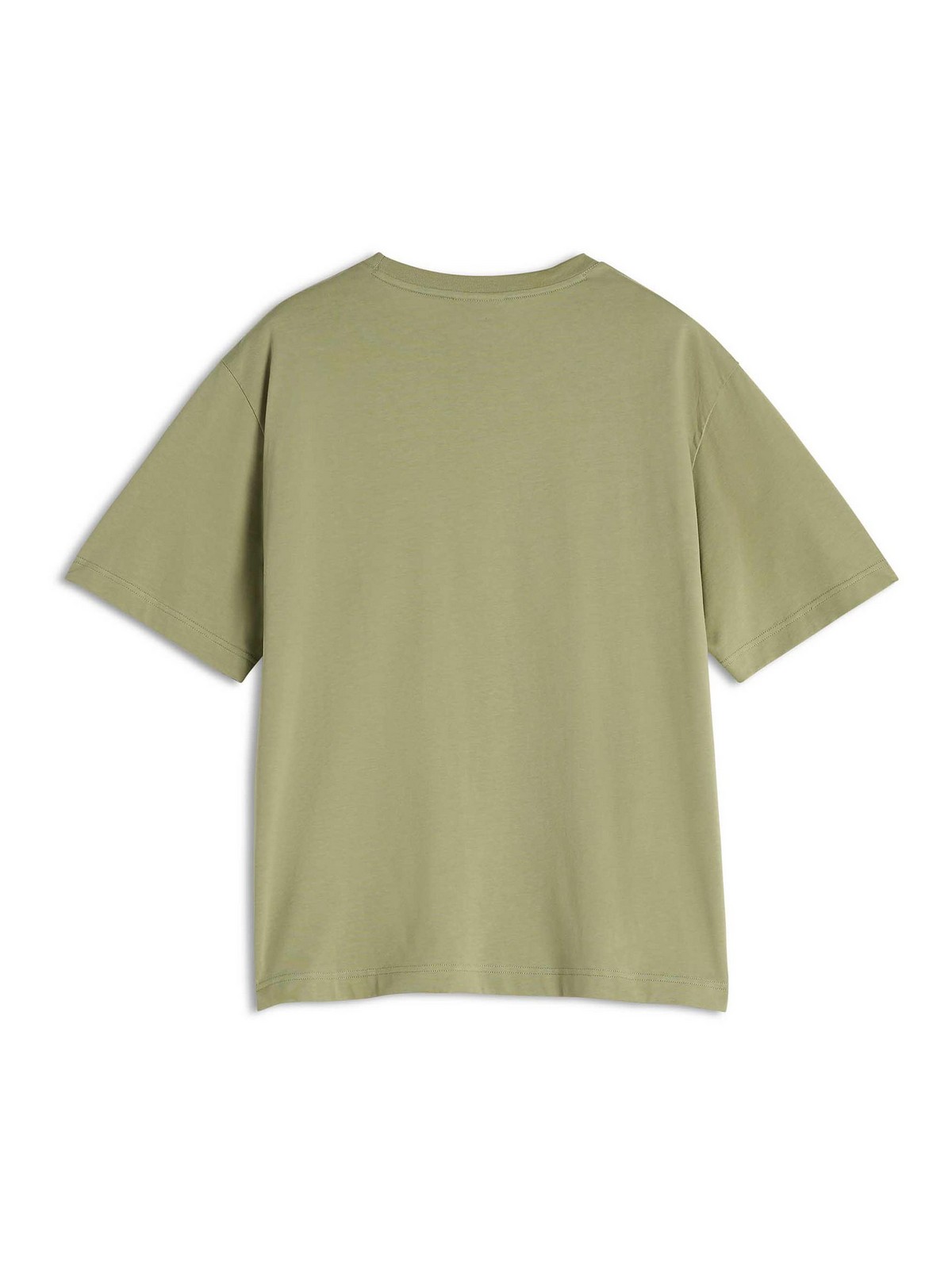 Embossed Profile Fox Oversize Tee-Shirt OM00116KJ701677 (Maison Kitsuné / Tシャツ・カットソー ) | Maison Kitsuné (メゾン キツネ)(1)