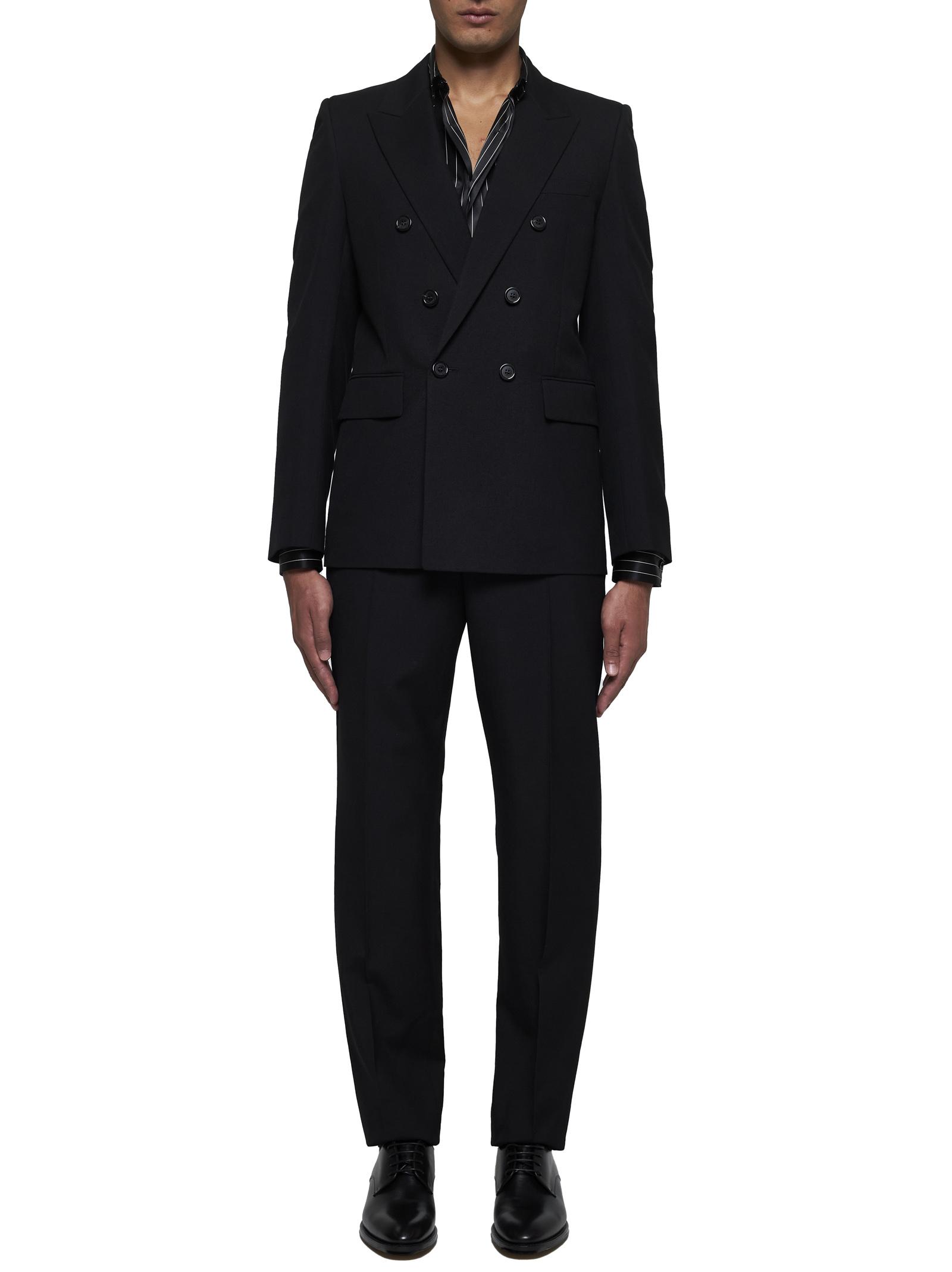 Saint Laurent Jackets Black 801873Y404W1000 (Saint Laurent / ブレザー・ジャケット ) | Saint Laurent (サンローラン)(1)