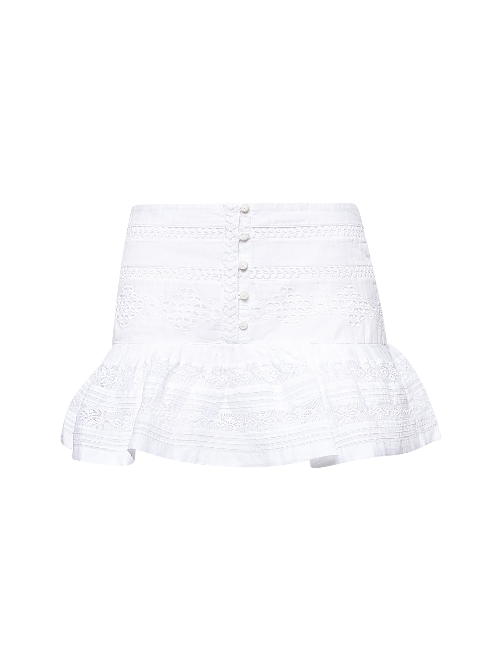 MARANT ETOILE Shorts White JU0289FAC1J15E20WH (Isabel Marant Étoile / ショートパンツ ) | Isabel Marant Étoile (イザベル マラン エトワール)