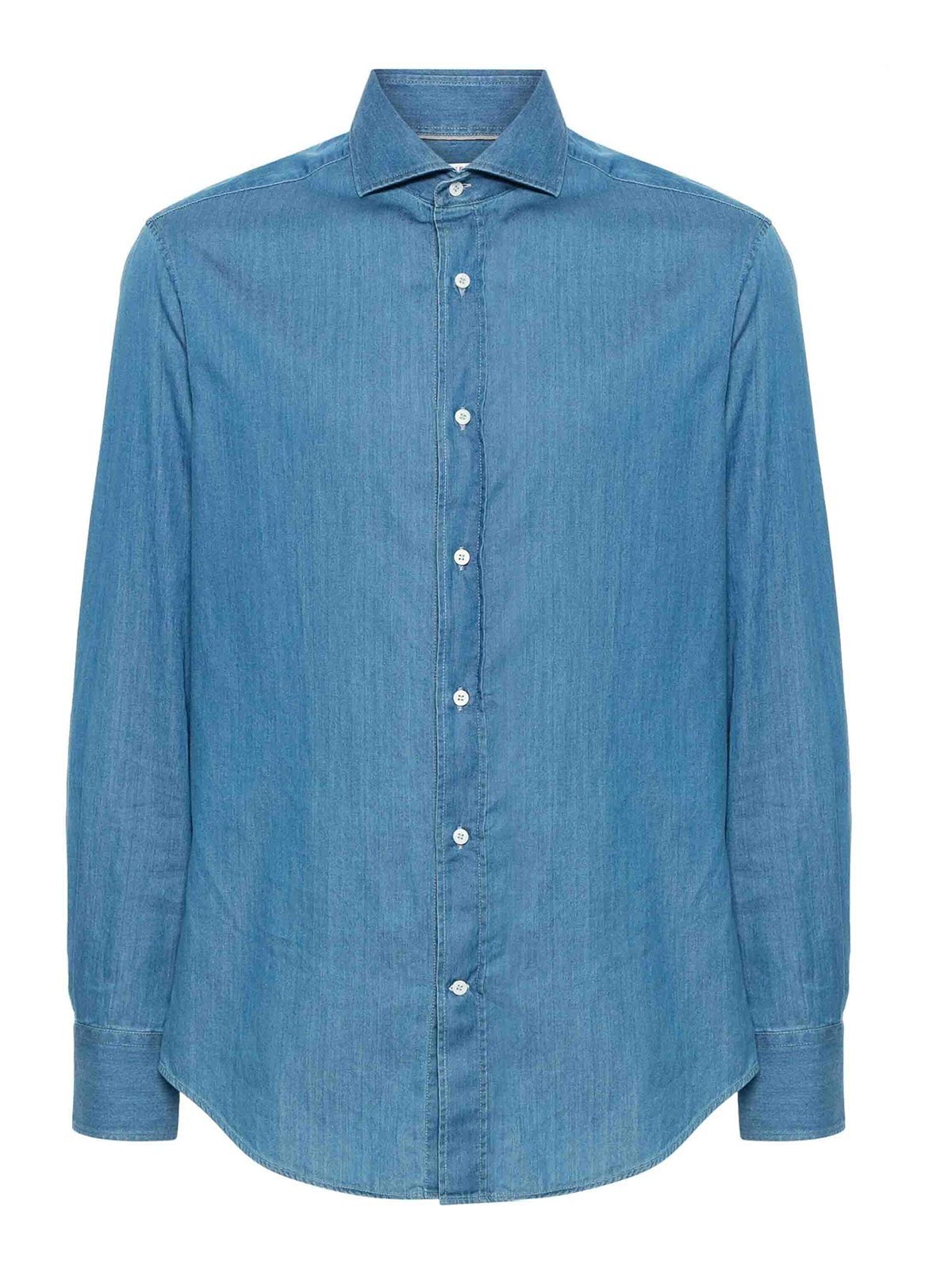 Denim Shirt MR6831718C001 (Brunello Cucinelli / シャツ・ブラウス ) | Brunello Cucinelli (ブルネロ・クチネリ)