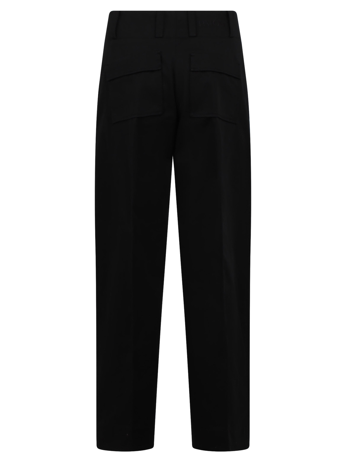 Trousers with large belt in organic gabardine TR0450074999B (Patou / パンツ ) | Patou (パトゥ)(1)