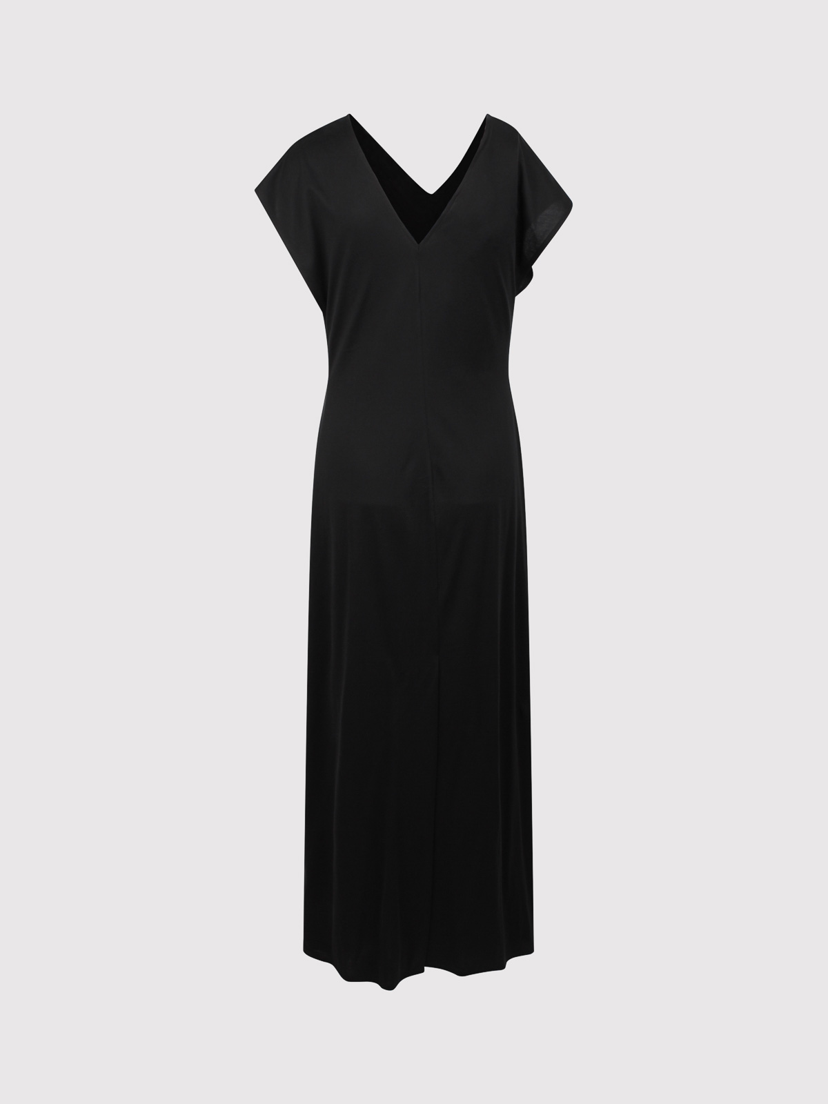 Long asymmetrical dress ABCJF58BV0TJ02700N99 (PLAN C / ワンピース・ドレス・オールインワン ) | PLAN C (プラン シー)(1)