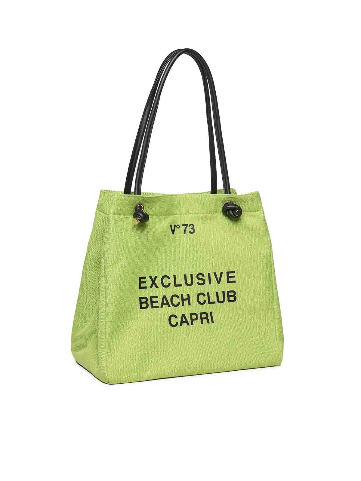 Beach Club Shopping Bag 73BS92701BEACHCLUBLIMENERO (V°73 / トートバッグ ) | V°73 (ヴィ セッタンタトレ)(2)