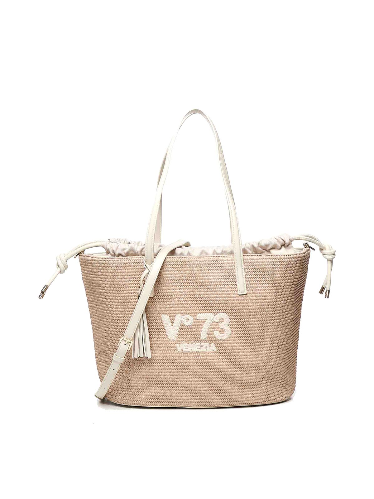 Inge Tote Bag 73BS8VL01INGENATOFFWHITE (V°73 / トートバッグ ) | V°73 (ヴィ セッタンタトレ)