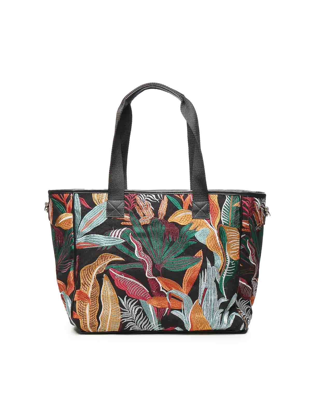 Clarissa Tote Bag 73BS8ZM02CLARISSANEROMULTICOLOR (V°73 / トートバッグ ) | V°73 (ヴィ セッタンタトレ)(1)