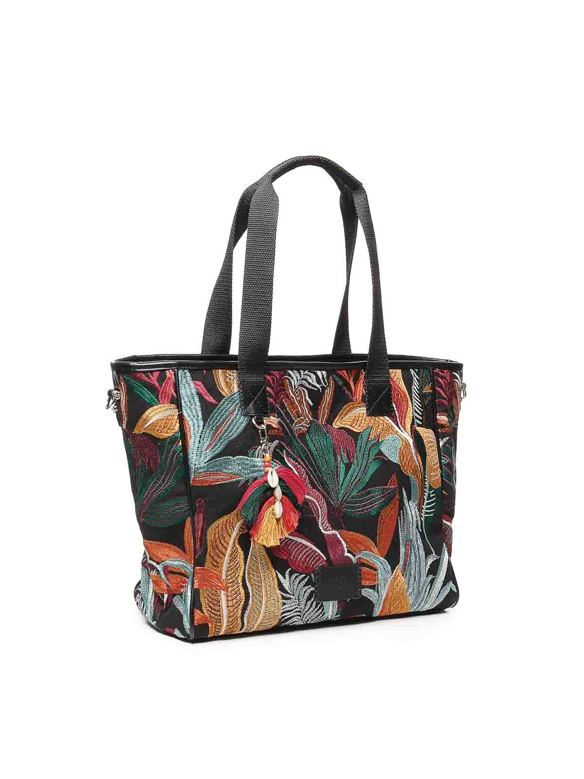 Clarissa Tote Bag 73BS8ZM02CLARISSANEROMULTICOLOR (V°73 / トートバッグ ) | V°73 (ヴィ セッタンタトレ)(2)