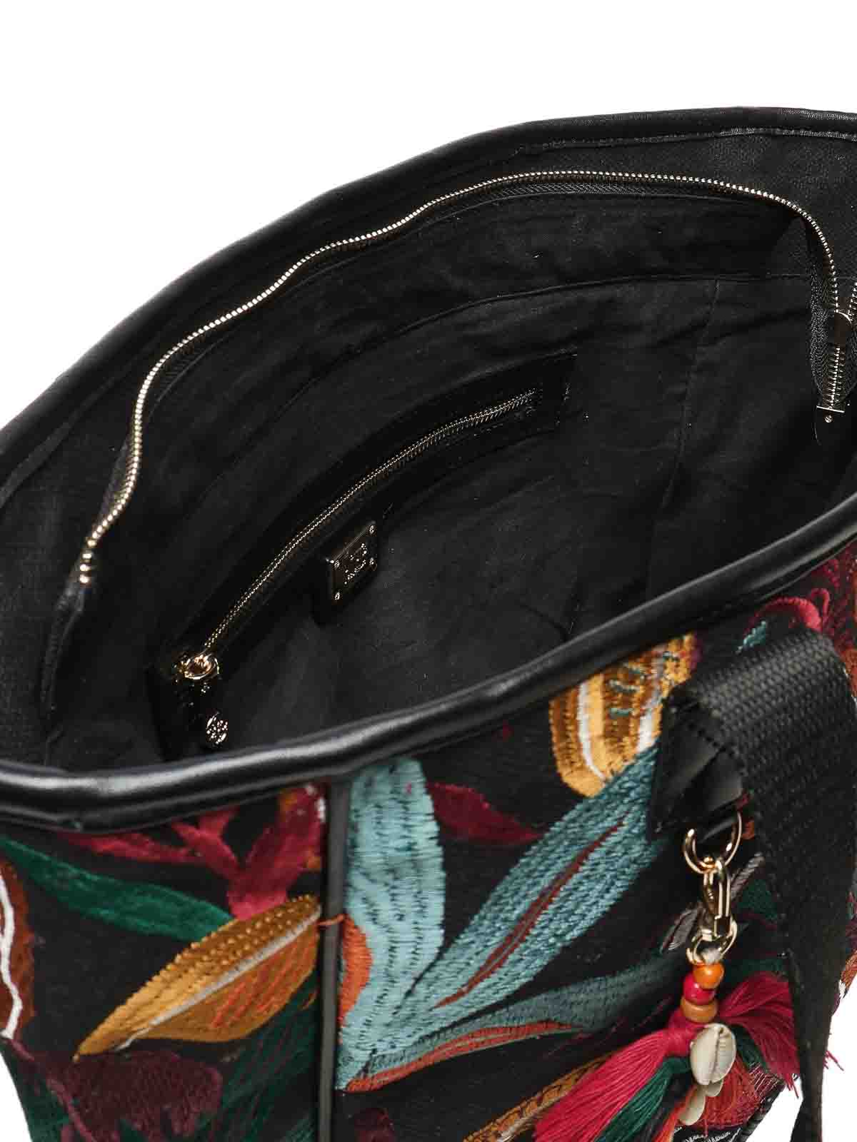 Clarissa Tote Bag 73BS8ZM02CLARISSANEROMULTICOLOR (V°73 / トートバッグ ) | V°73 (ヴィ セッタンタトレ)(3)