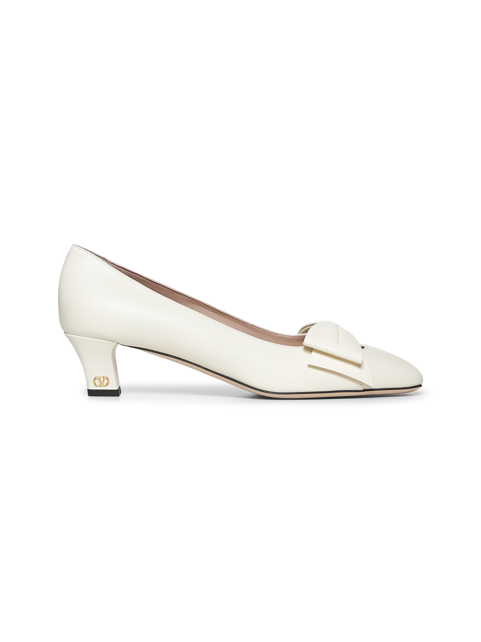 Valentino Garavani With Heel White 6W2S0LB5DDT098 (Valentino Garavani / パンプス・ハイヒール ) | Valentino Garavani (ヴァレンティノ)