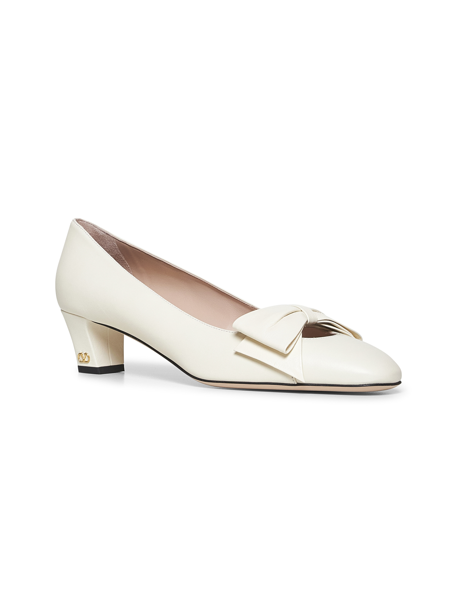 Valentino Garavani With Heel White 6W2S0LB5DDT098 (Valentino Garavani / パンプス・ハイヒール ) | Valentino Garavani (ヴァレンティノ)(1)