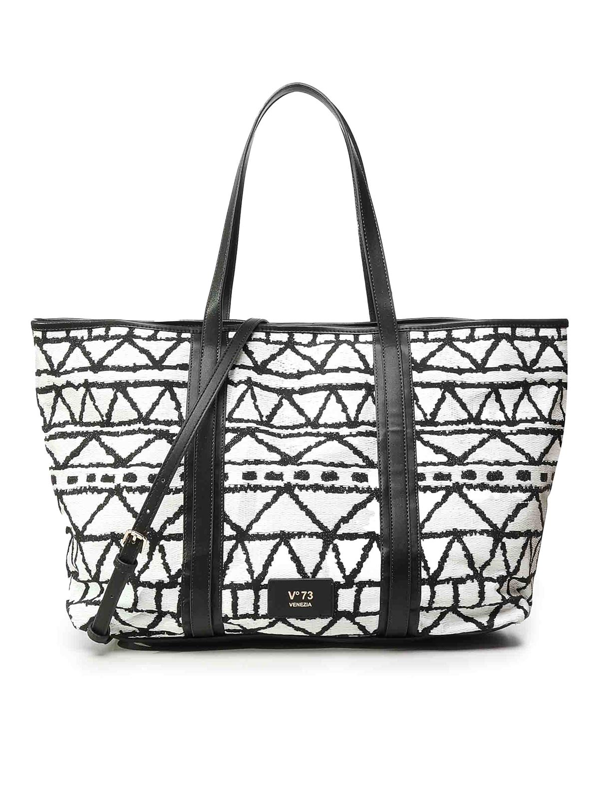 Beth Tote Bag 73BS8VH01BETHNEROBIANCO (V°73 / トートバッグ ) | V°73 (ヴィ セッタンタトレ)