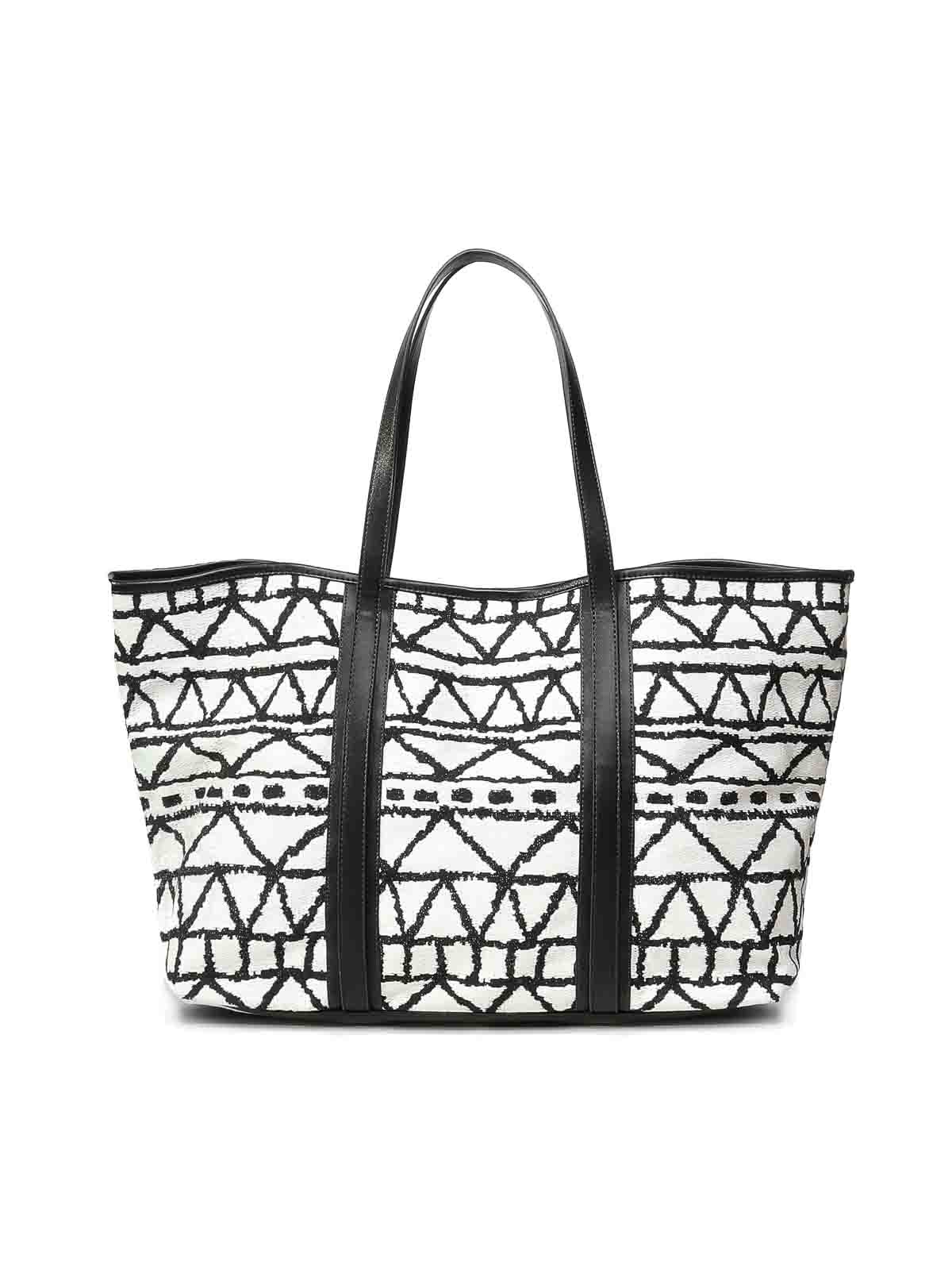 Beth Tote Bag 73BS8VH01BETHNEROBIANCO (V°73 / トートバッグ ) | V°73 (ヴィ セッタンタトレ)(1)