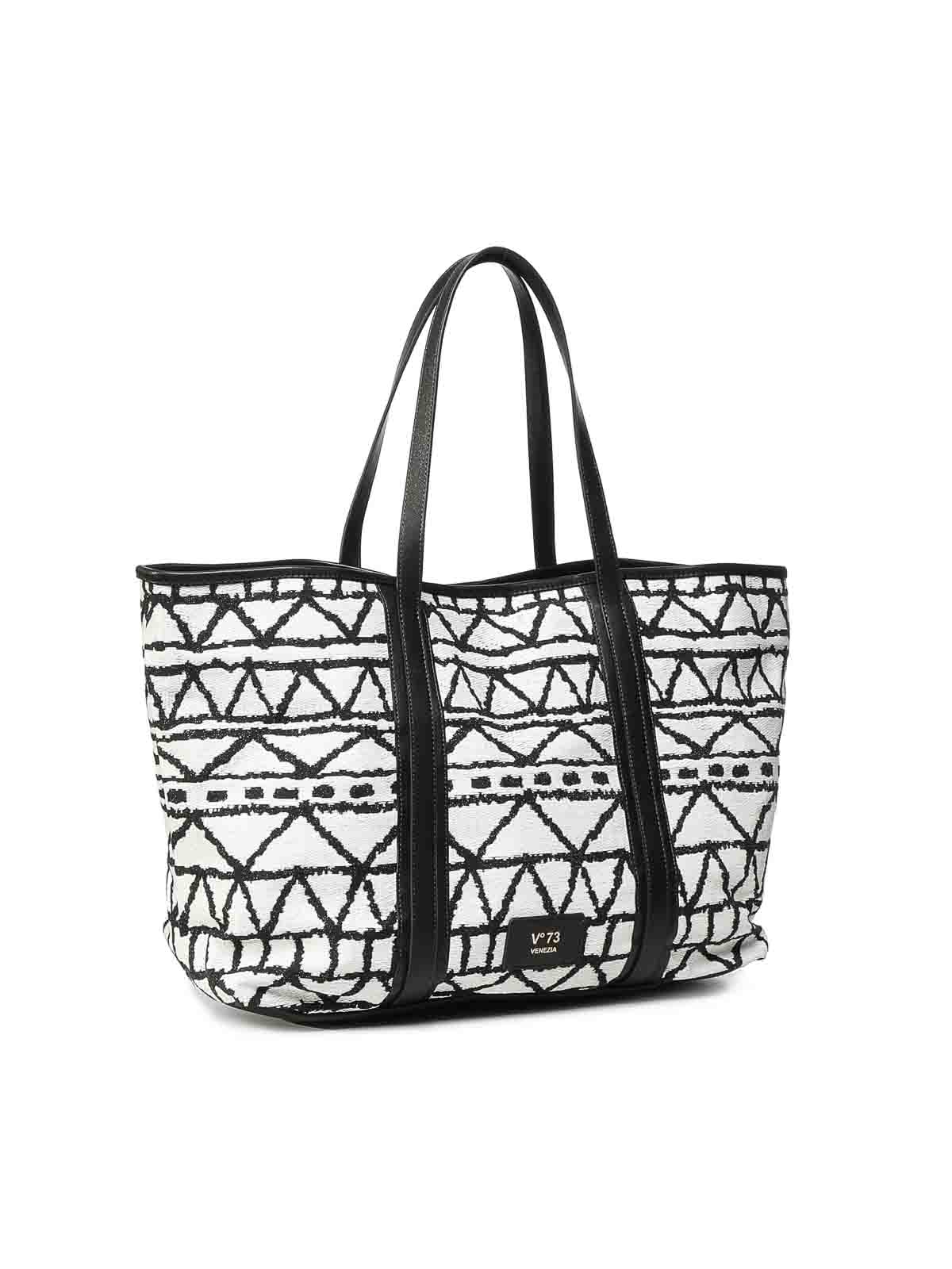 Beth Tote Bag 73BS8VH01BETHNEROBIANCO (V°73 / トートバッグ ) | V°73 (ヴィ セッタンタトレ)(2)