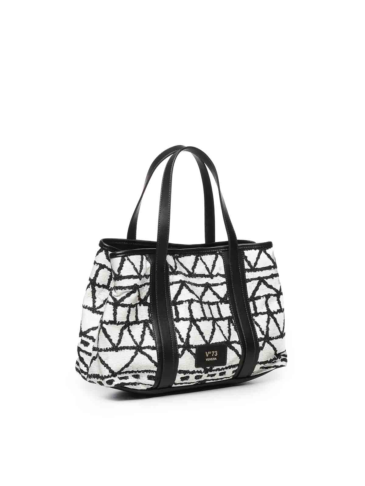 Beth Mini Tote Bag 73BS8VH02BETHNEROBIANCO (V°73 / トートバッグ ) | V°73 (ヴィ セッタンタトレ)(2)