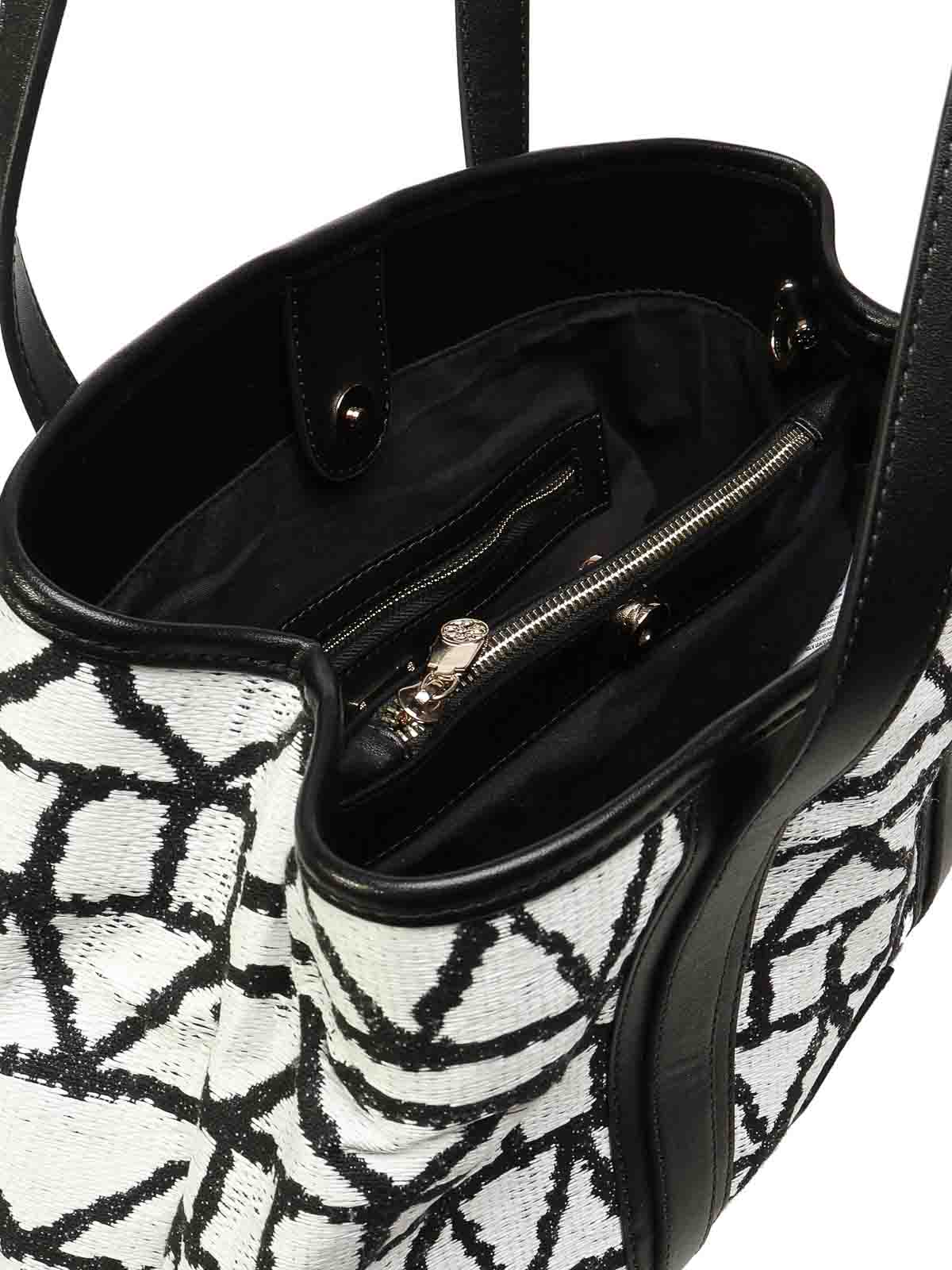 Beth Mini Tote Bag 73BS8VH02BETHNEROBIANCO (V°73 / トートバッグ ) | V°73 (ヴィ セッタンタトレ)(3)