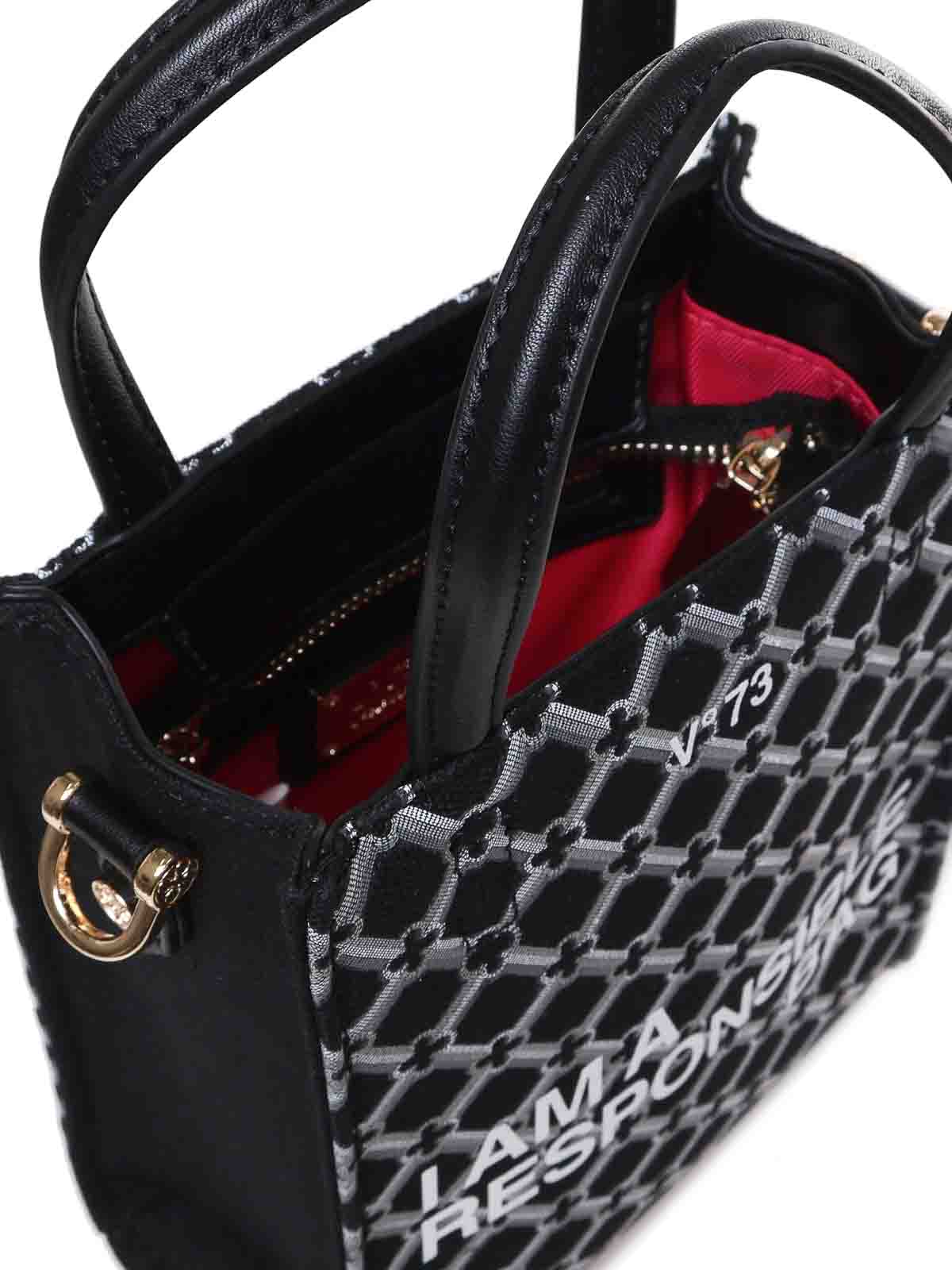 Shopping Bag Responsibility 73BS7Q903RESPONSIBILITYLOGONERO (V°73 / トートバッグ ) | V°73 (ヴィ セッタンタトレ)(3)