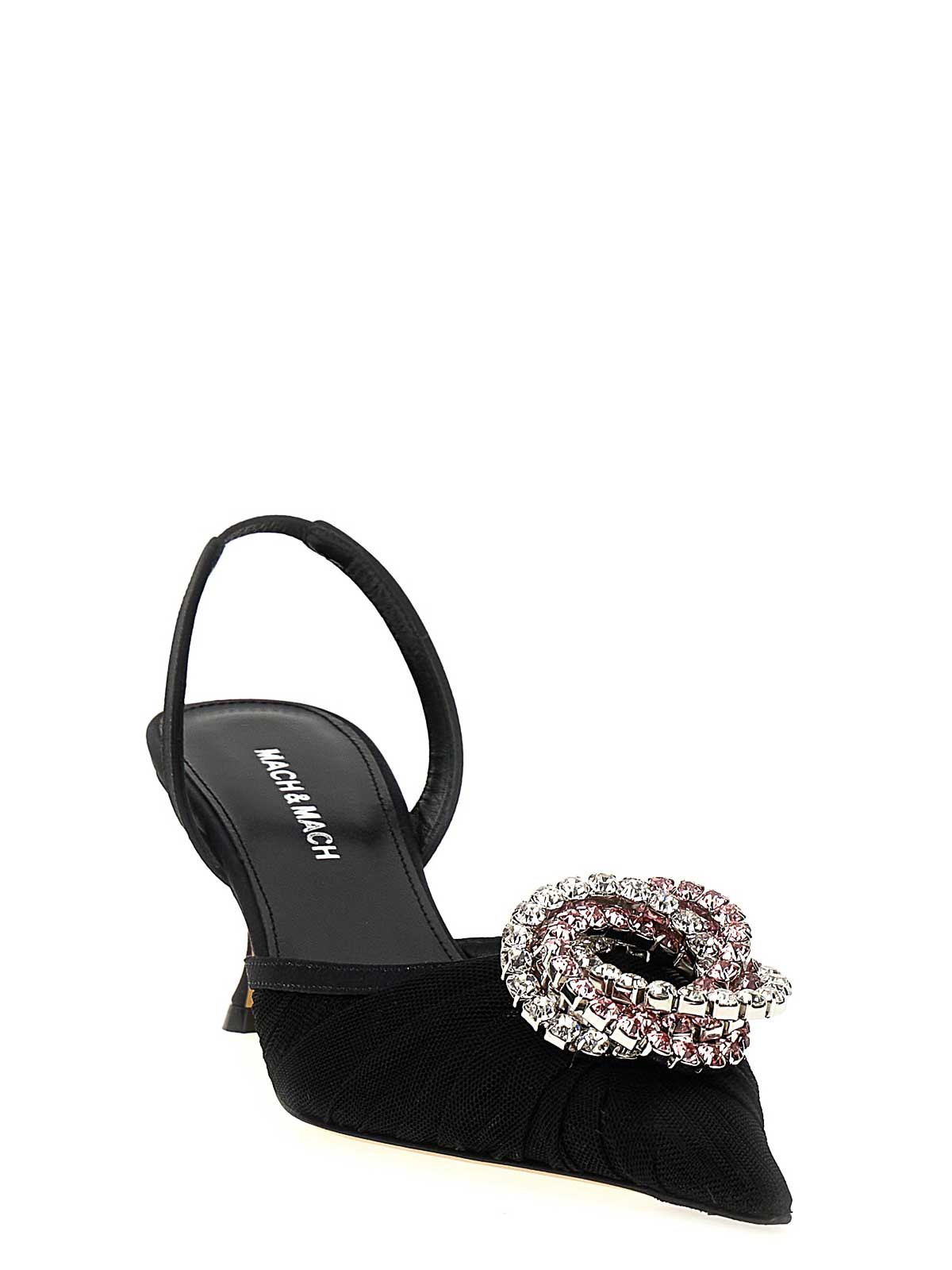 パンプス MACH & MACH 'Galaxy' slingback (R25S086365X18BLKCP BLACK) Galaxy Slingback (MACH & MACH/パンプス・ハイヒール) | MACH