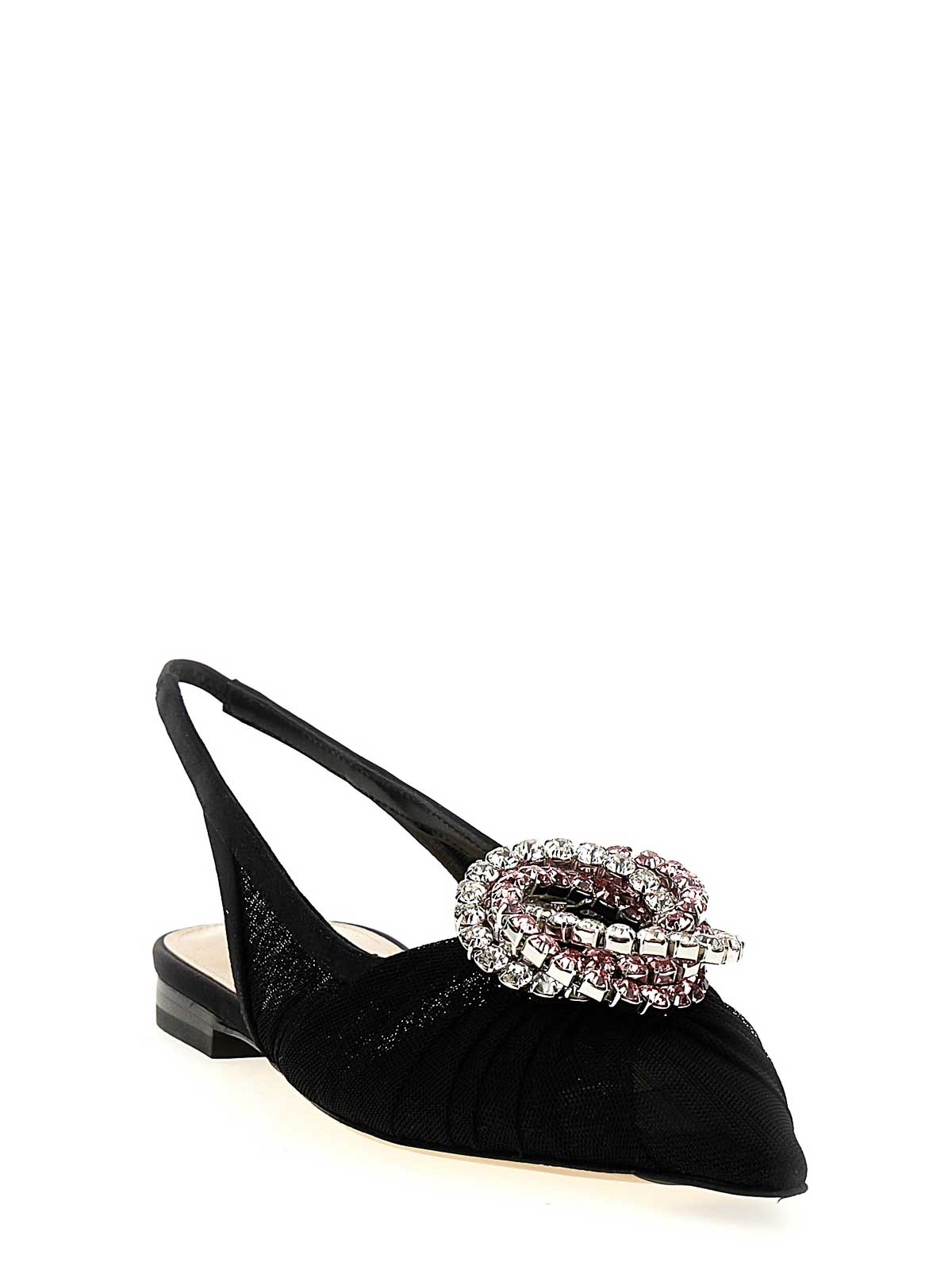 Galaxy Slingback R25S086710X18BLKCP (MACH & MACH / パンプス・ハイヒール ) | MACH & MACH (マッハ&マッハ)(1)