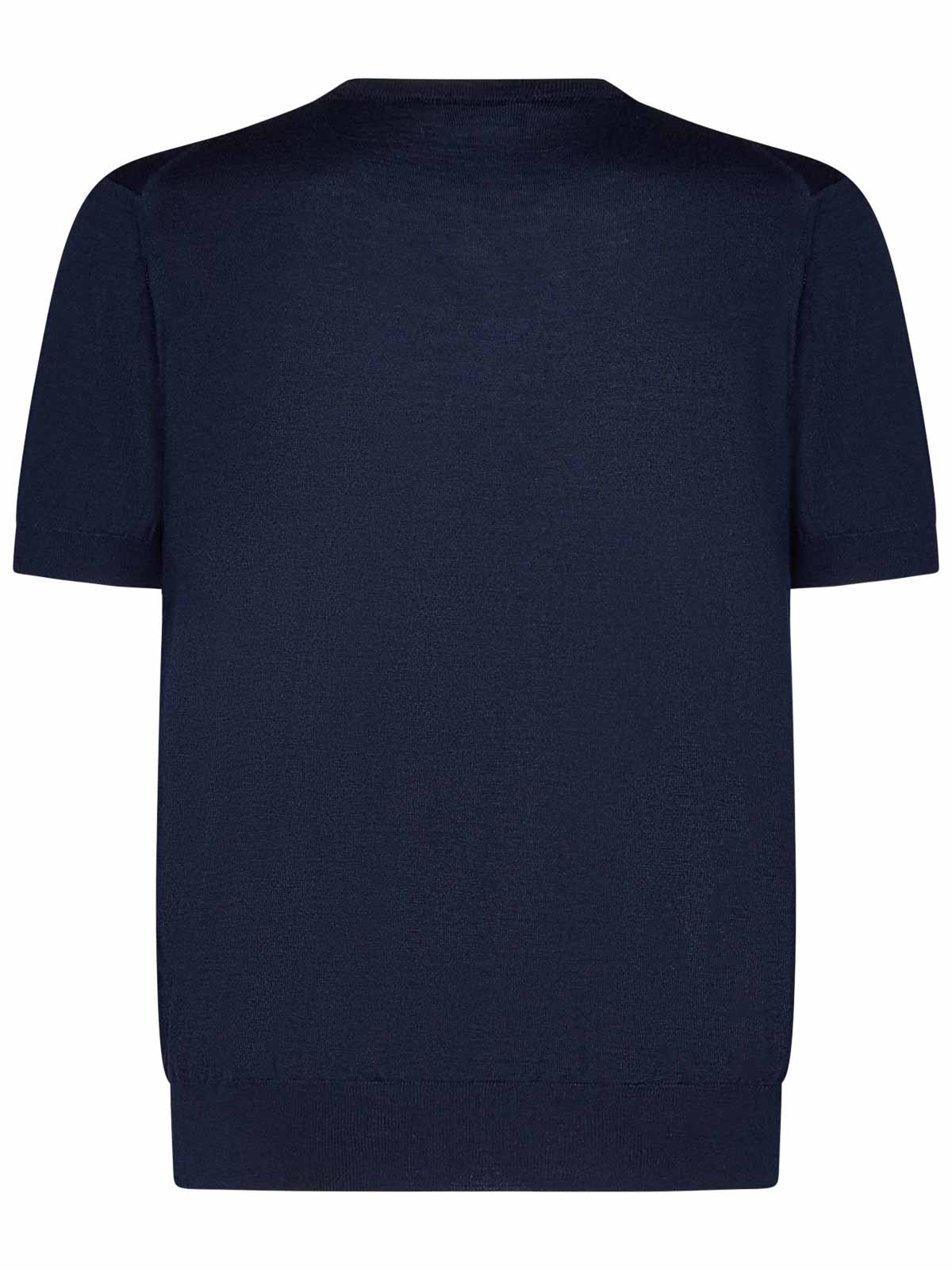 Dark Blue T-Shirt D0KK303790 (Drumohr / Tシャツ・カットソー ) | Drumohr (ドルモア)(1)