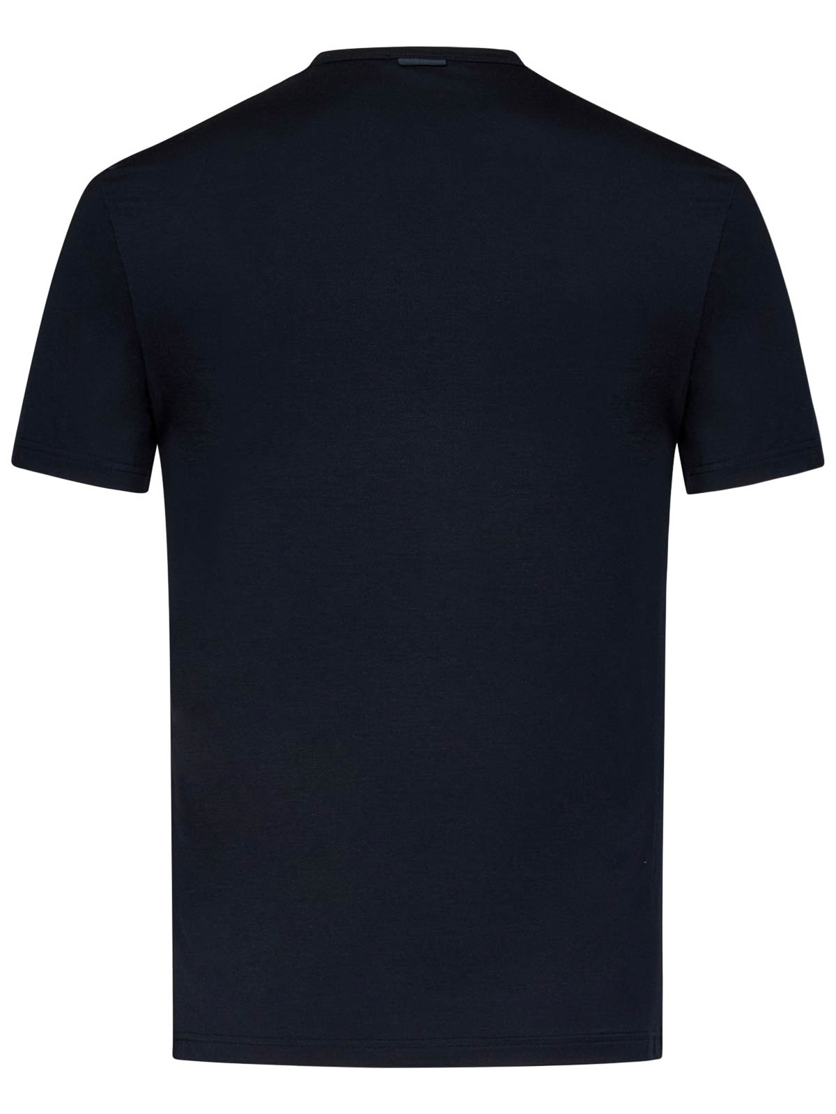 Blue Stretch Modal And Lyocell Seacell Fabric N3M201810412 (ZEGNA / Tシャツ・カットソー ) | ZEGNA (ゼニア)(1)