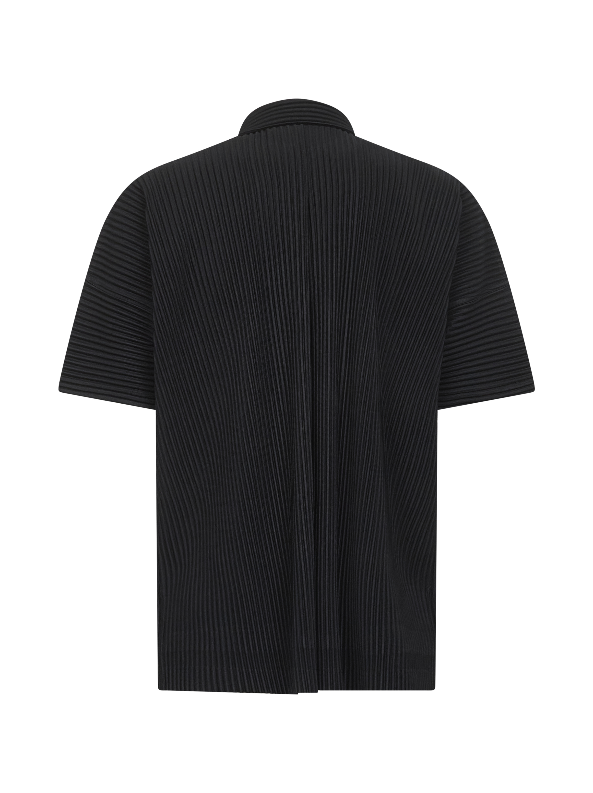 HOMME PLISSE ISSEY MIYAKE Shirts Black JJ11715 (HOMME PLISSÉ ISSEY MIYAKE / シャツ・ブラウス ) | HOMME PLISSÉ ISSEY MIYAKE (オムプリッセ イッセイ ミヤケ)(1)
