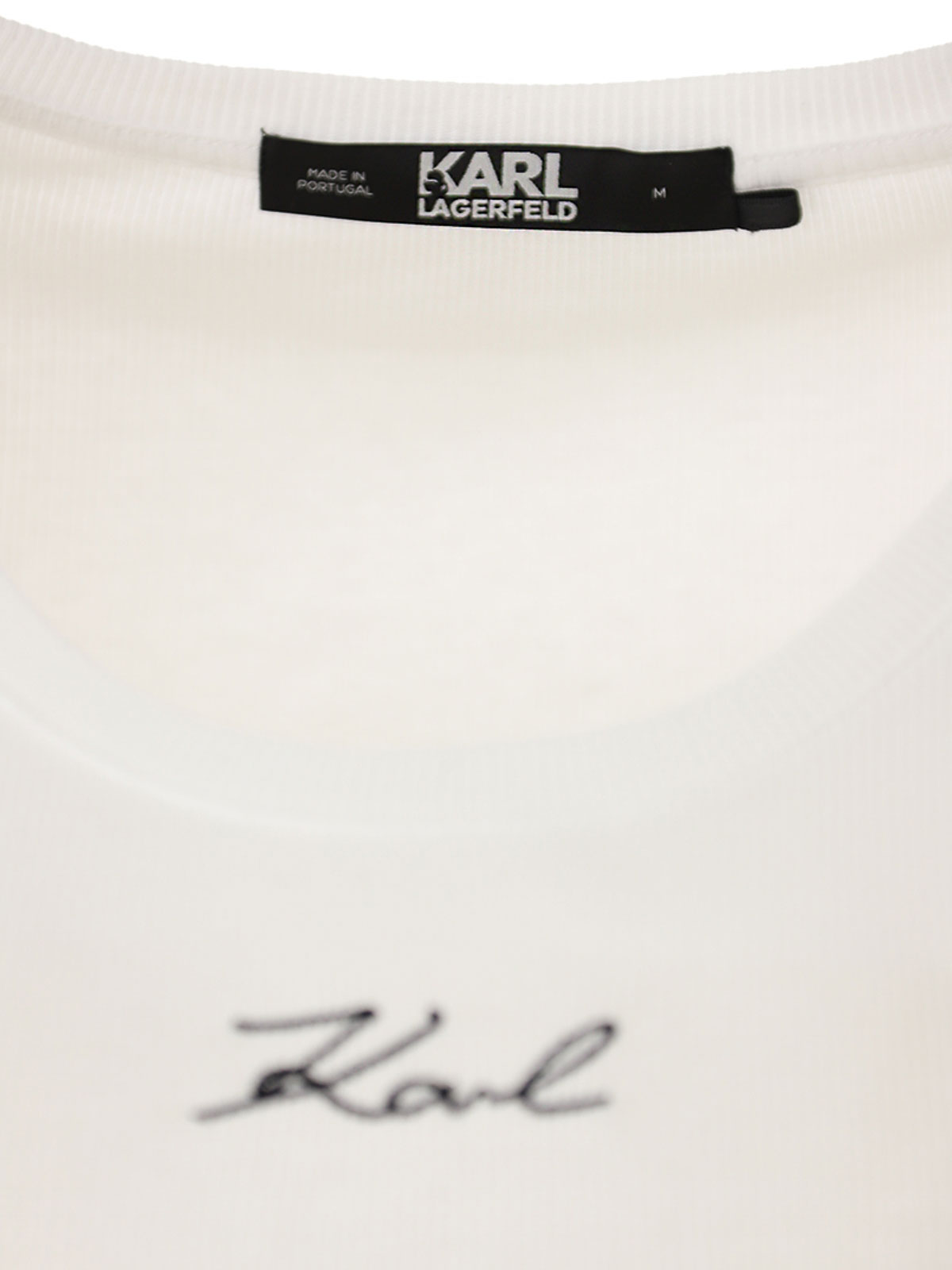 Logo Rib Tank Top 241W1712100 (KARL LAGERFELD / タンクトップ・キャミソール ) | KARL LAGERFELD (カール・ラガーフェルド)(3)