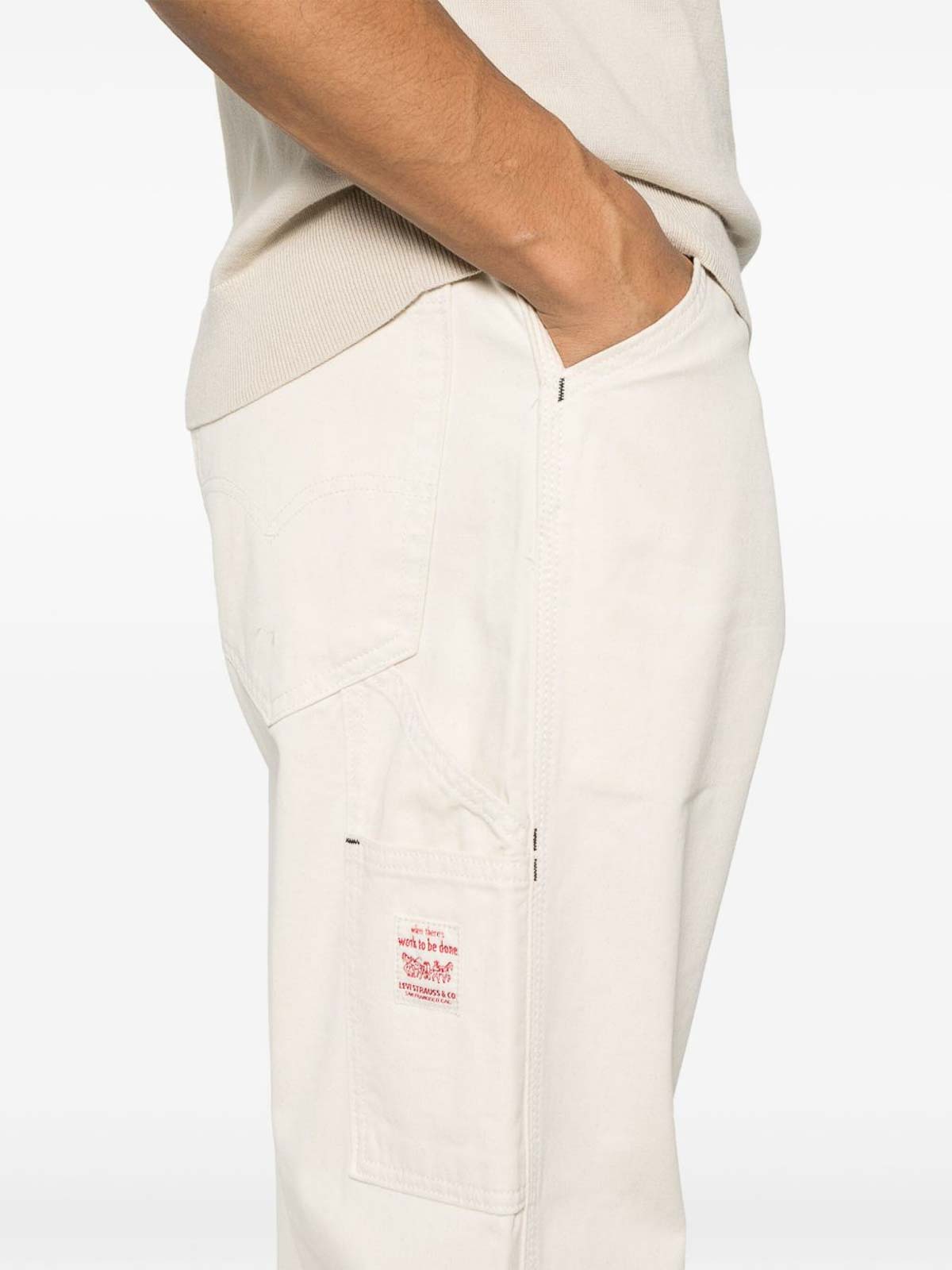 Pantaloni 568 558490064UNDYEDECRUGREIGE (Levi's / パンツ ) | Levi's (リーバイス)(4)