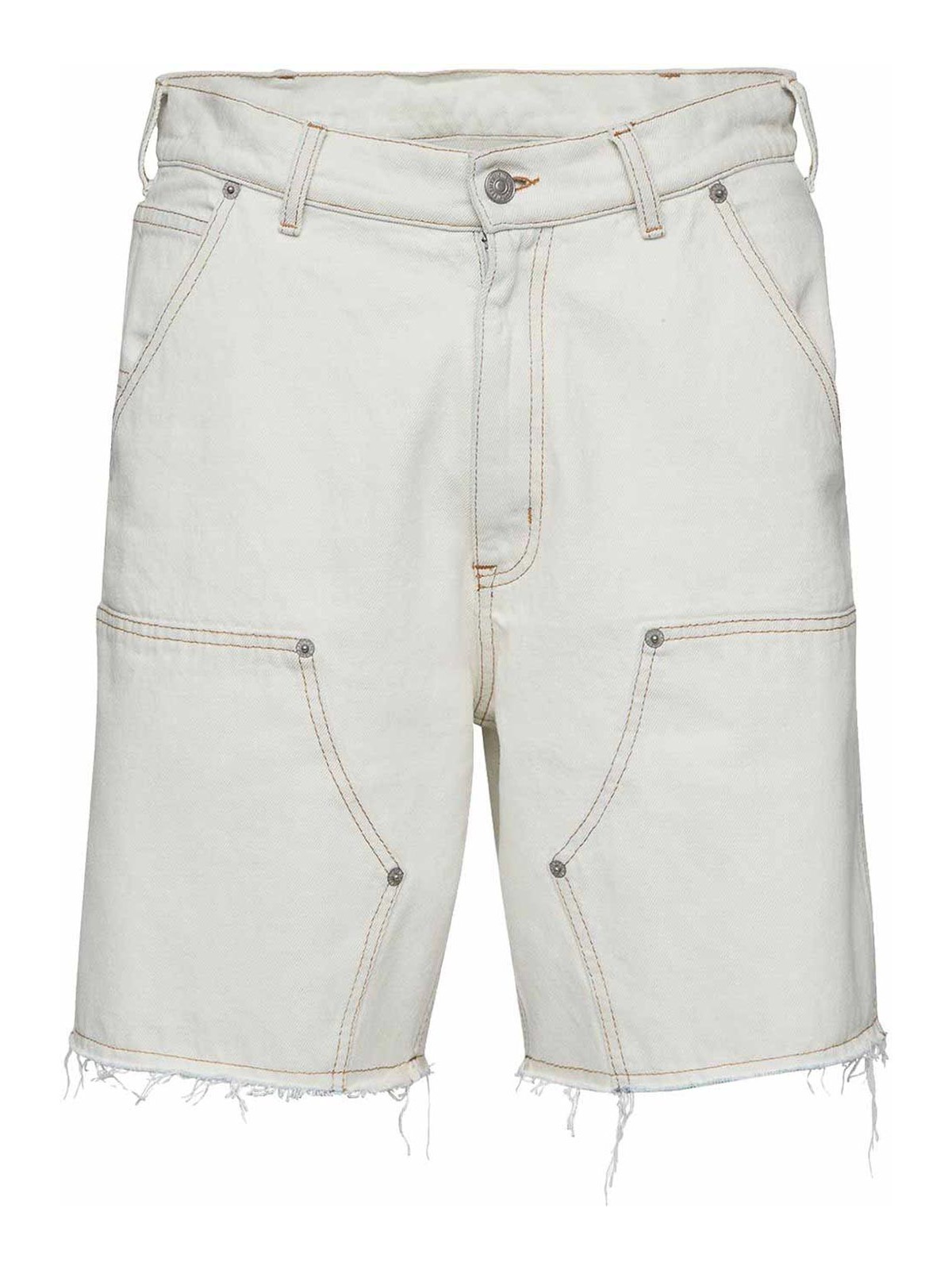 Shorts denim with numerical graphics SH2MU0012M30018963 (MM6 Maison Margiela / ショートパンツ ) | MM6 Maison Margiela (エムエムシックス)