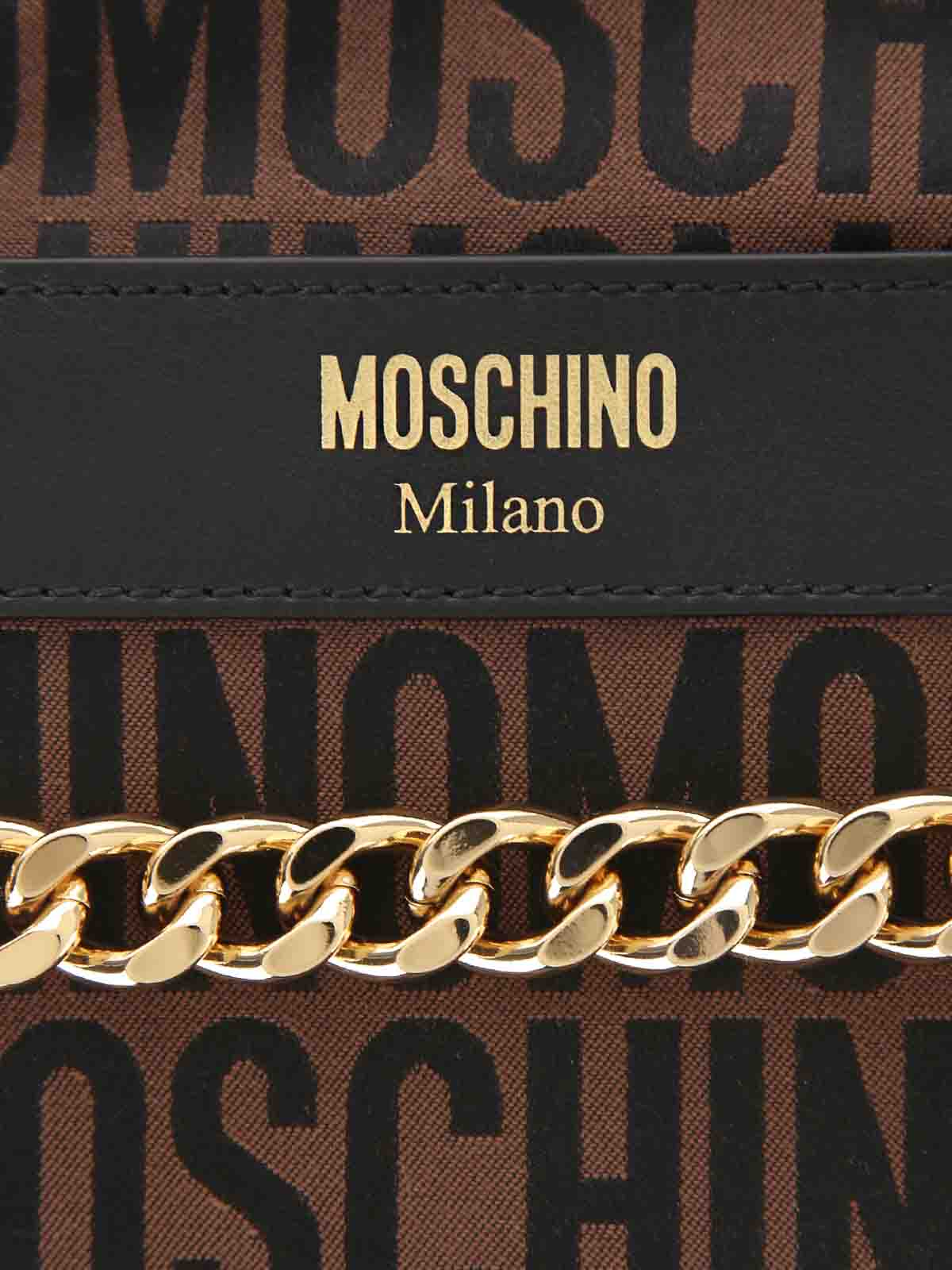 Logo Round Bag 10086821A066545B010 (MOSCHINO / ハンドバッグ・ショルダーバッグ ) | MOSCHINO (モスキーノ)(4)