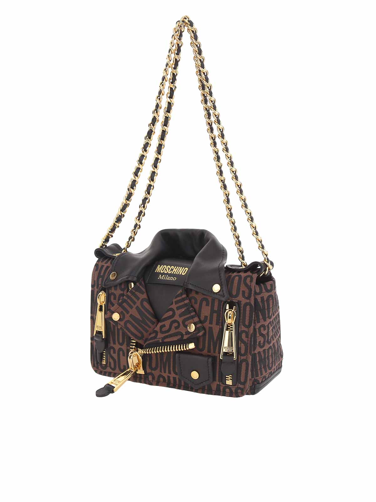 Logo Biker Bag 742182682103 (MOSCHINO / ハンドバッグ・ショルダーバッグ ) | MOSCHINO (モスキーノ)(2)