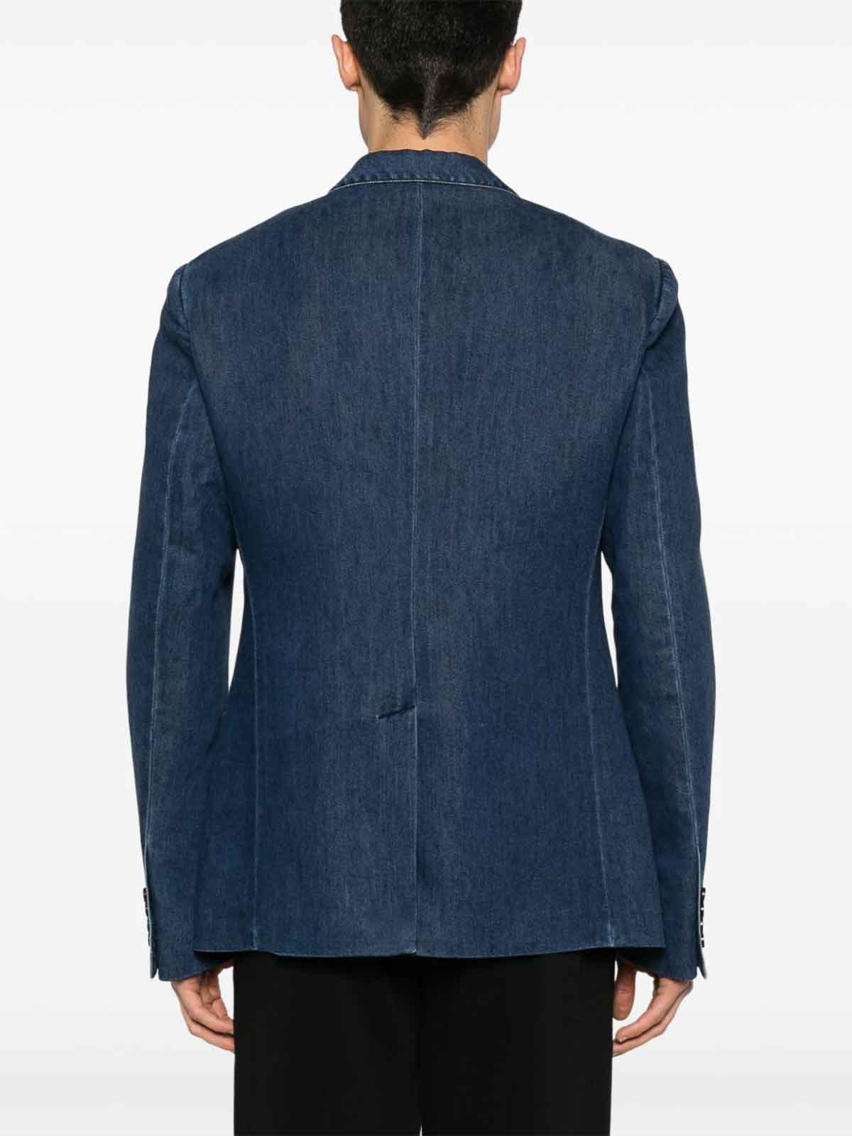 Blazer Denim G2UQ7ZG8MH1S9001 (Dolce & Gabbana / スーツ・ジャケット ) | Dolce & Gabbana (ドルチェガッバーナ)(1)