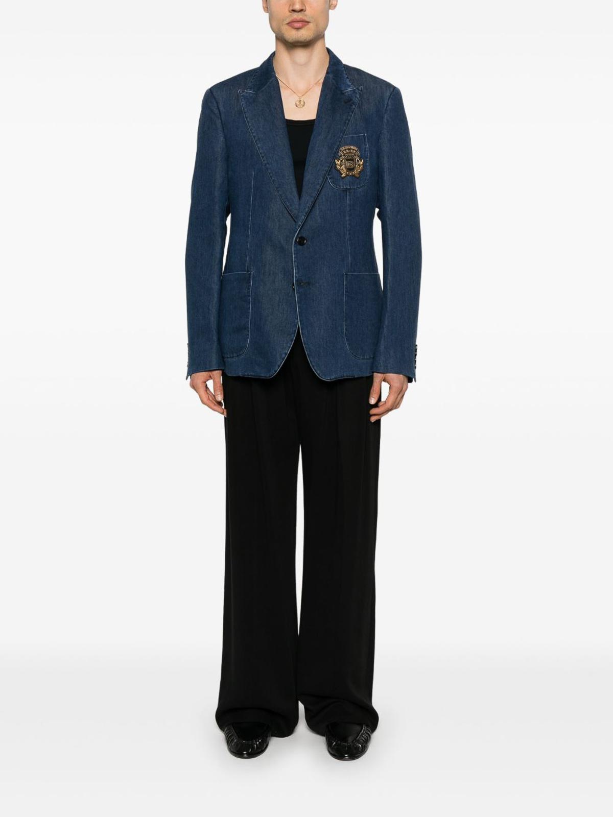 Blazer Denim G2UQ7ZG8MH1S9001 (Dolce & Gabbana / スーツ・ジャケット ) | Dolce & Gabbana (ドルチェガッバーナ)(3)