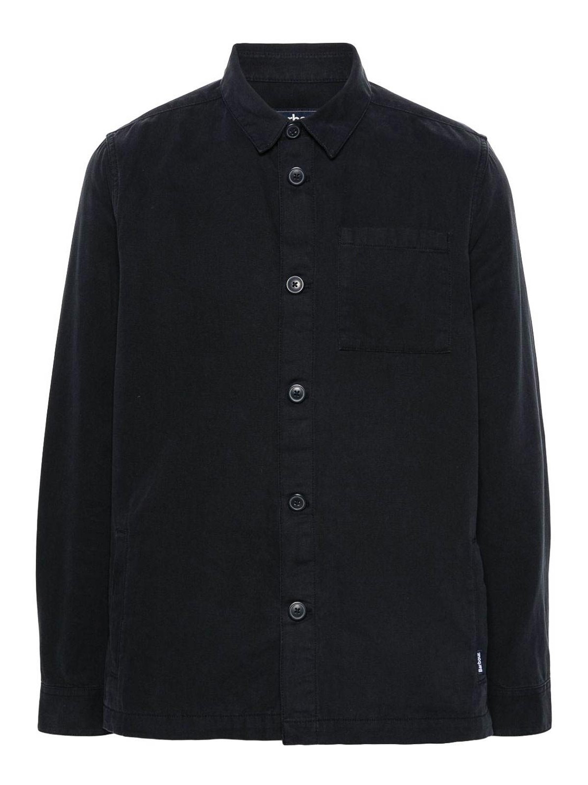 Blue Cotton Shirt With Pocket MOS0281NY91 (Barbour / シャツ・ブラウス ) | Barbour (バブアー)