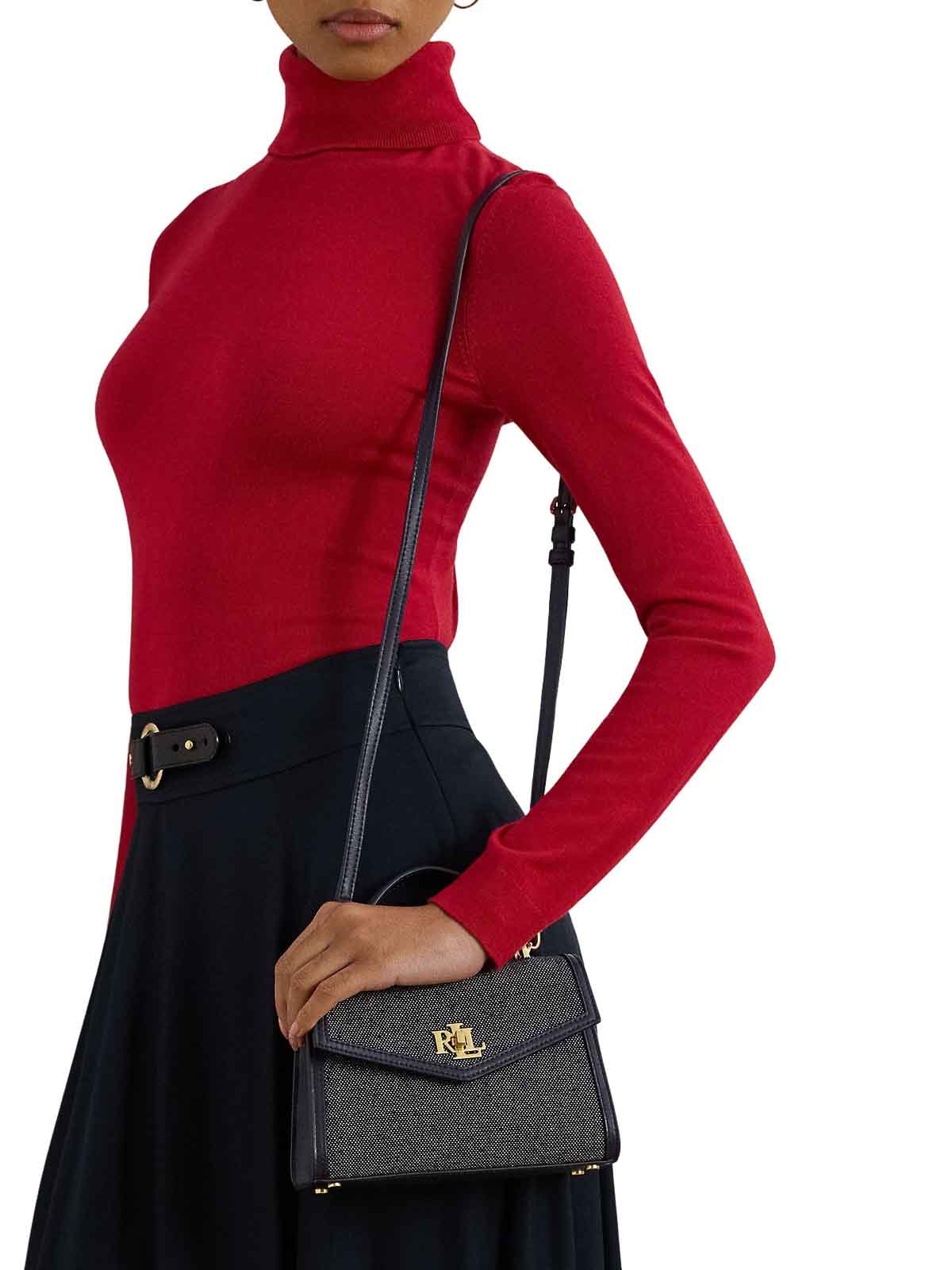 Farrah Sm Satchel Small 431956892004NTRL (LAUREN RALPH LAUREN / ハンドバッグ・ショルダーバッグ ) | LAUREN RALPH LAUREN (ローレン ラルフ ローレン)(5)