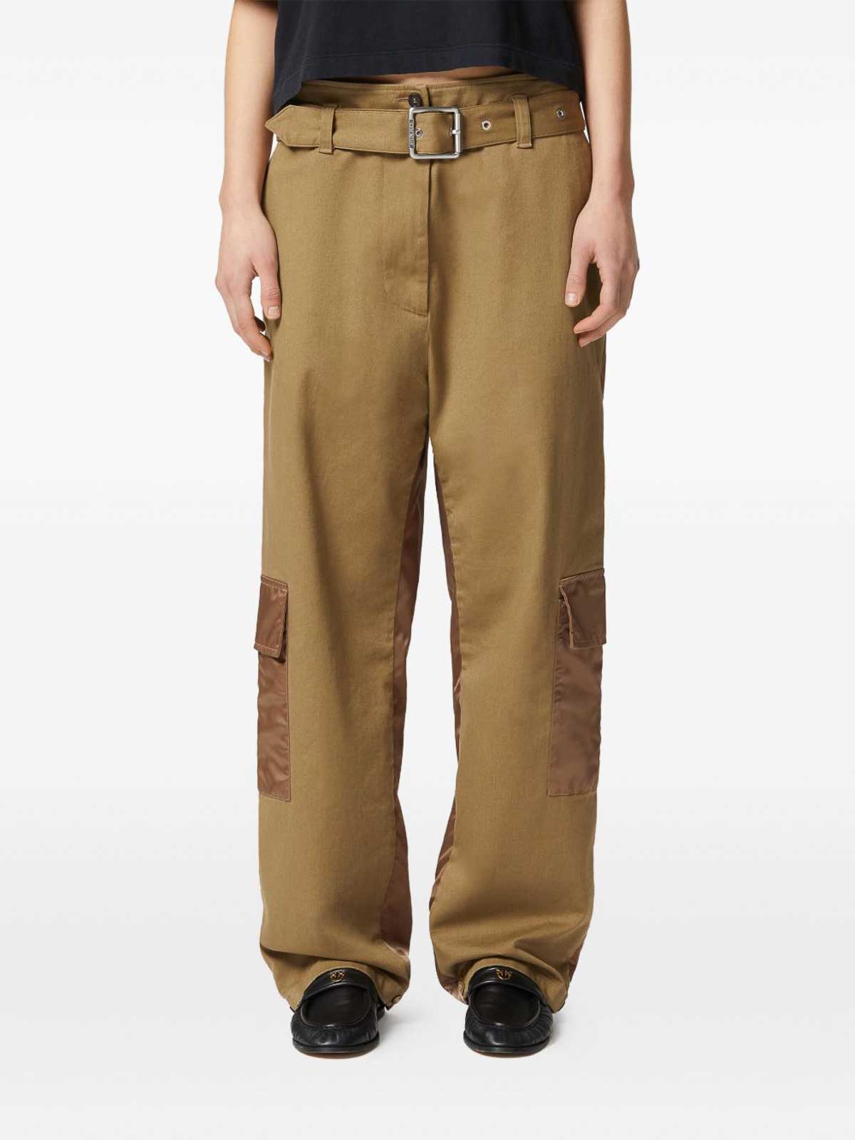 Trousers with belt 104661A2EGL06 (PINKO / パンツ ) | PINKO (ピンコ)(2)
