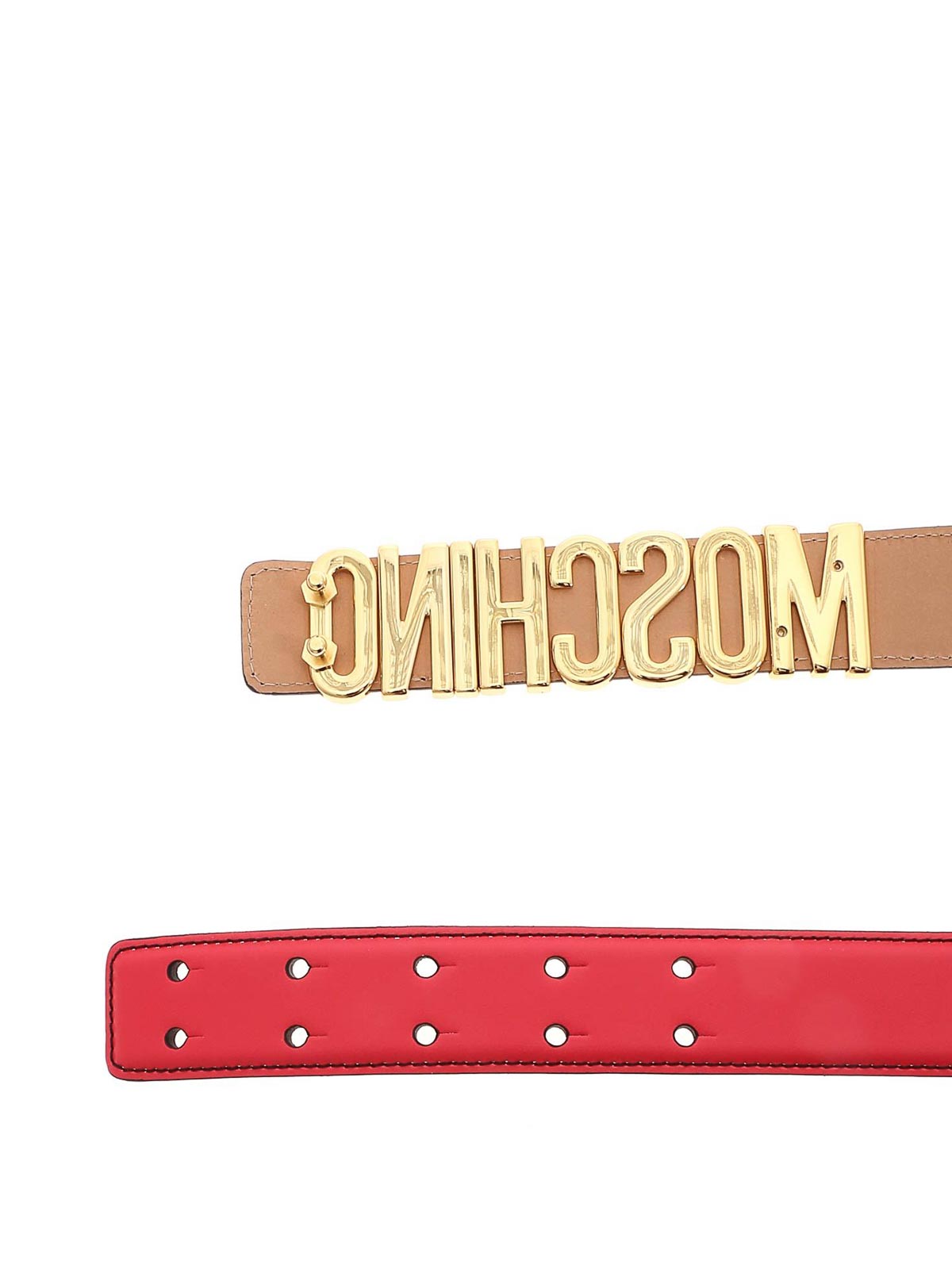 Italia Metallic Letter Belt 80388024D2888 (MOSCHINO / ベルト・サスペンダー ) | MOSCHINO (モスキーノ)(1)