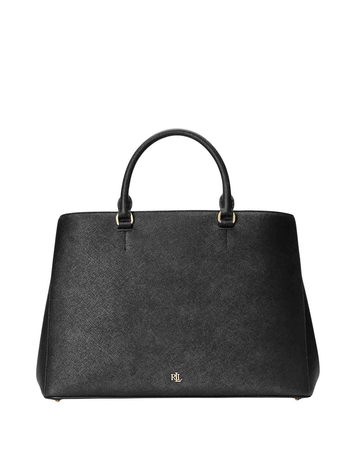 Hanna 37 Satchel Large 431898556005BLACK (LAUREN RALPH LAUREN / ハンドバッグ・ショルダーバッグ ) | LAUREN RALPH LAUREN (ローレン ラルフ ローレン)