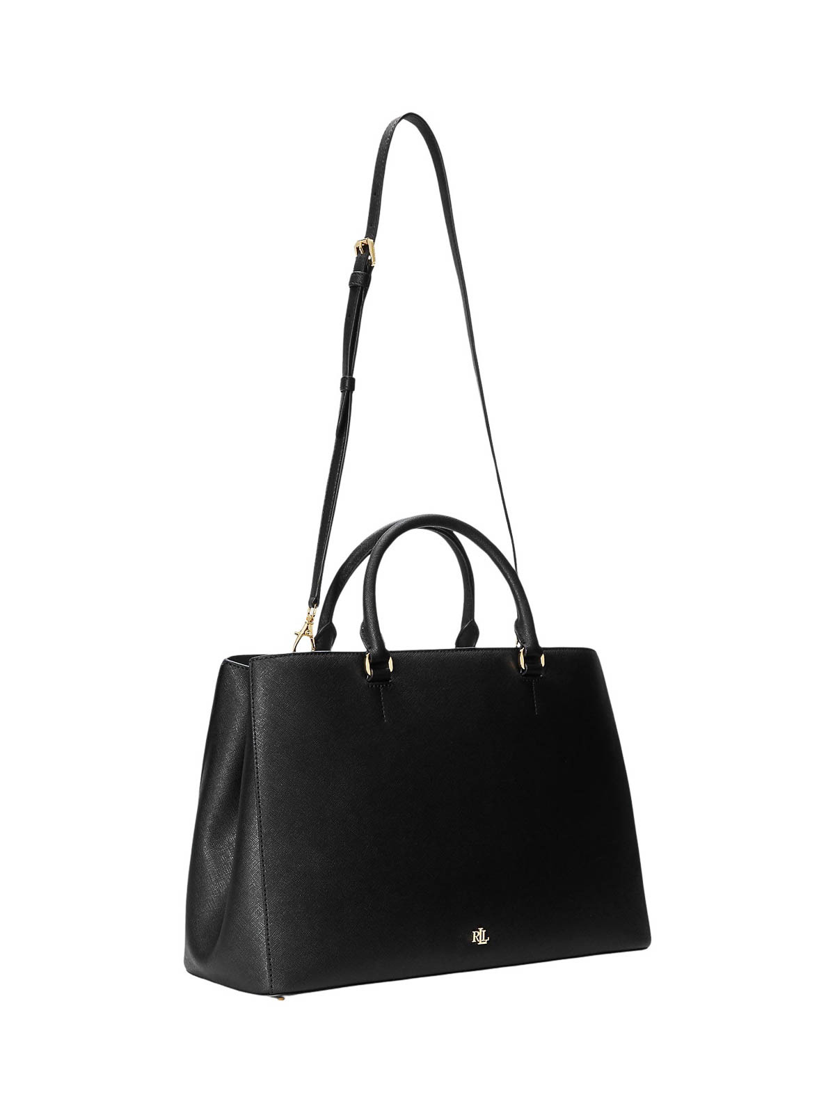 Hanna 37 Satchel Large 431898556005BLACK (LAUREN RALPH LAUREN / ハンドバッグ・ショルダーバッグ ) | LAUREN RALPH LAUREN (ローレン ラルフ ローレン)(1)