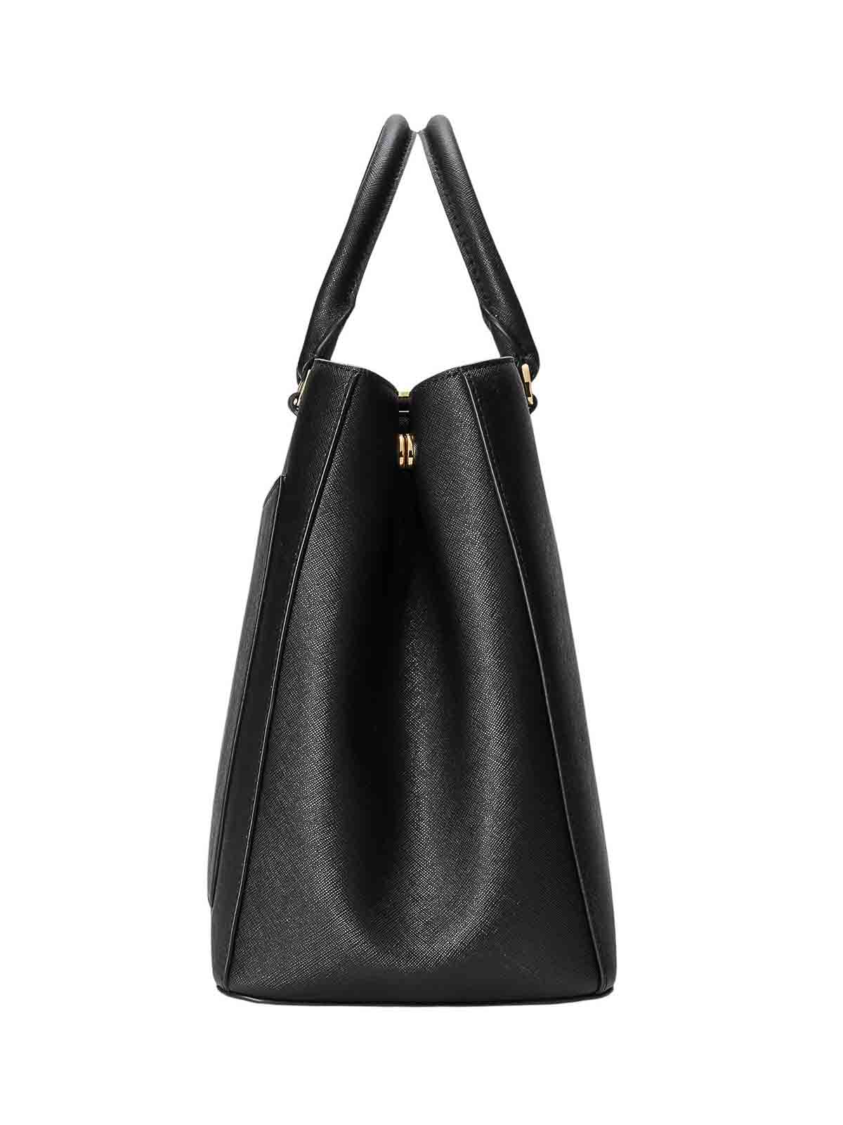 Hanna 37 Satchel Large 431898556005BLACK (LAUREN RALPH LAUREN / ハンドバッグ・ショルダーバッグ ) | LAUREN RALPH LAUREN (ローレン ラルフ ローレン)(2)