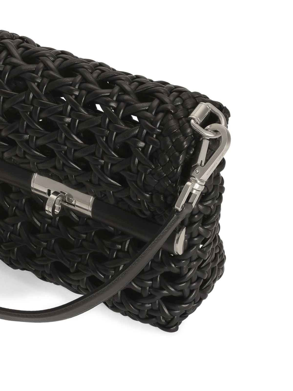 Shoulder bag with a pierced effect BM2445A9N788B956 (Dolce & Gabbana / ハンドバッグ・ショルダーバッグ ) | Dolce & Gabbana (ドルチェガッバーナ)(2)