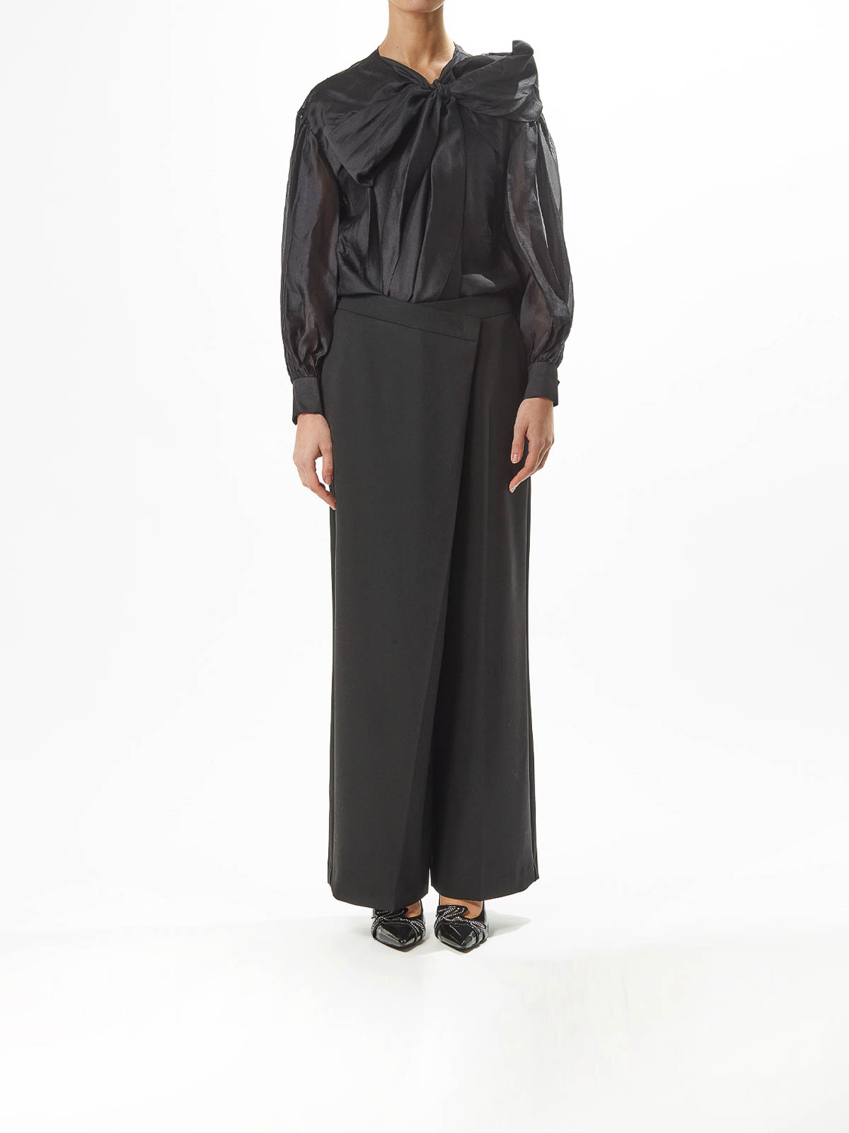 Wrap Pants A1W10135999 (KARL LAGERFELD / パンツ ) | KARL LAGERFELD (カール・ラガーフェルド)(1)