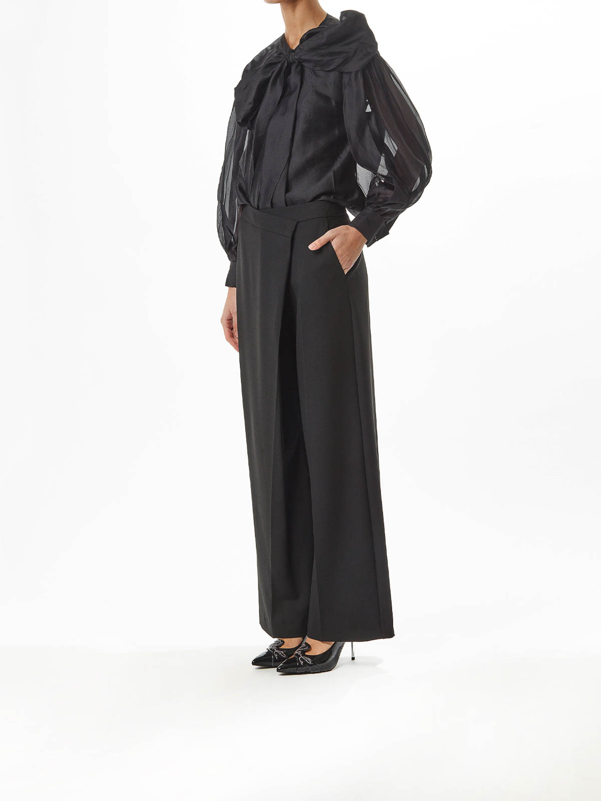 Wrap Pants A1W10135999 (KARL LAGERFELD / パンツ ) | KARL LAGERFELD (カール・ラガーフェルド)(2)