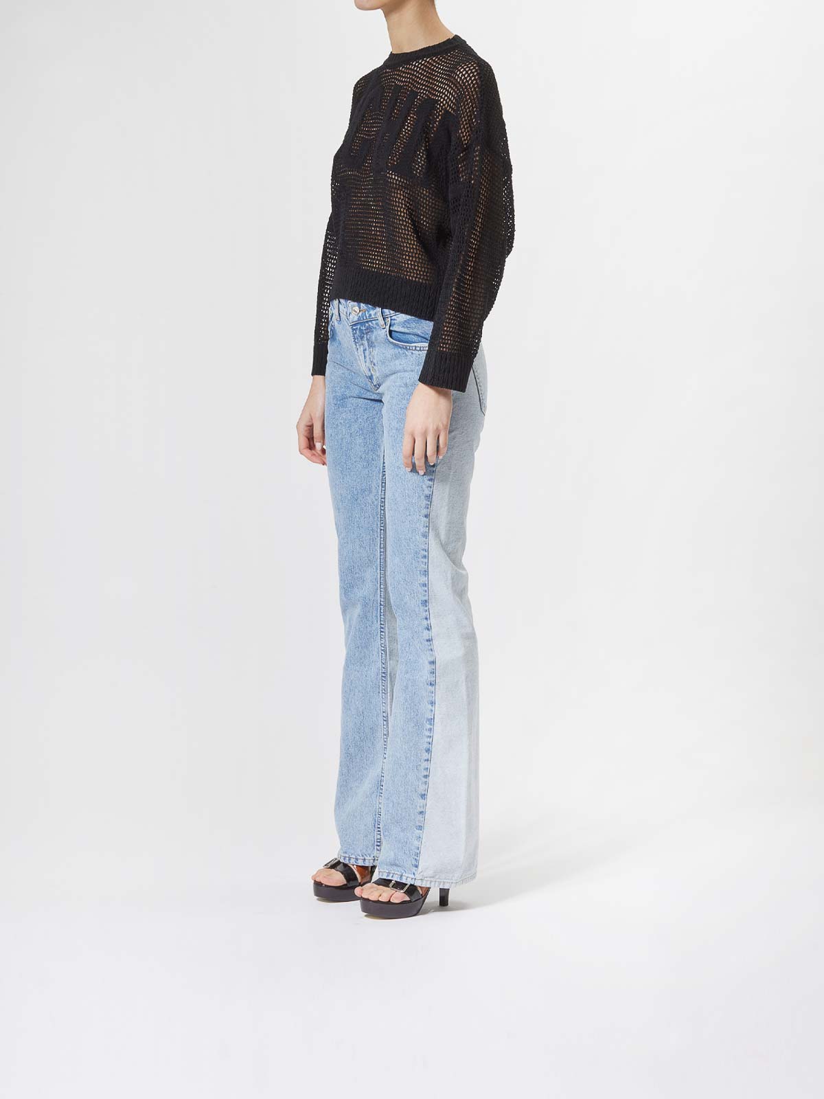 Logo network shirt 90337010555 (MOSCHINO JEANS / シャツ・ブラウス ) | MOSCHINO JEANS (モスキーノ ジーンズ)(2)