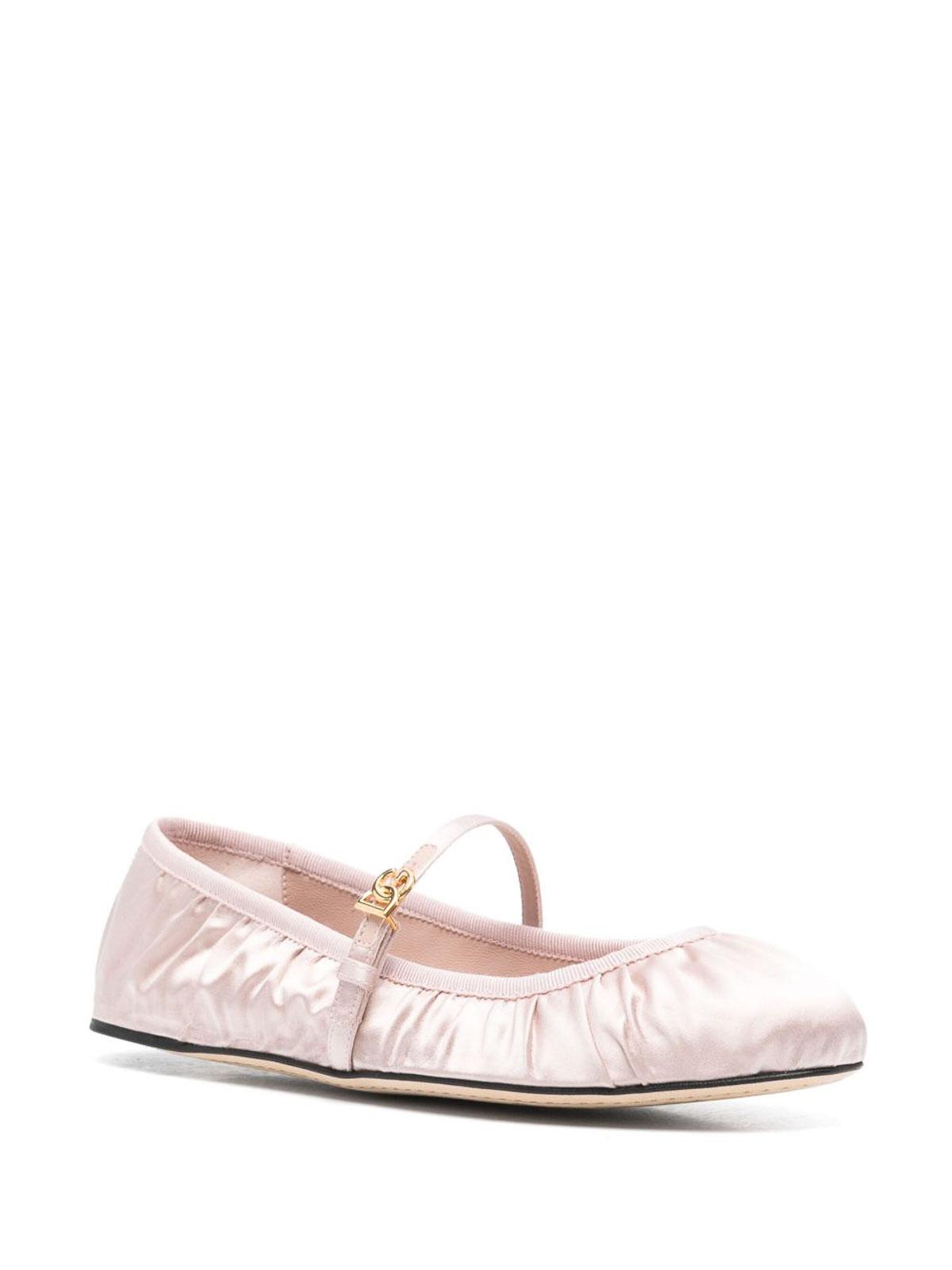 Satin Ballet Flats CB0257AD1608S904 (Dolce & Gabbana / フラットシューズ ) | Dolce & Gabbana (ドルチェガッバーナ)(2)