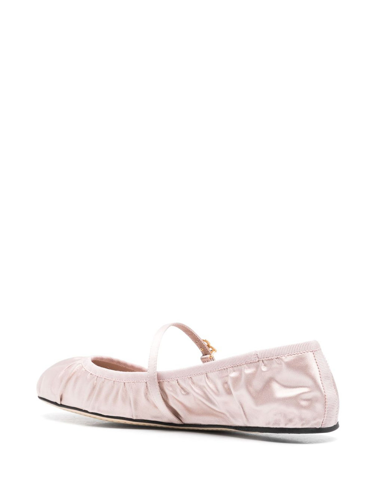 Satin Ballet Flats CB0257AD1608S904 (Dolce & Gabbana / フラットシューズ ) | Dolce & Gabbana (ドルチェガッバーナ)(3)
