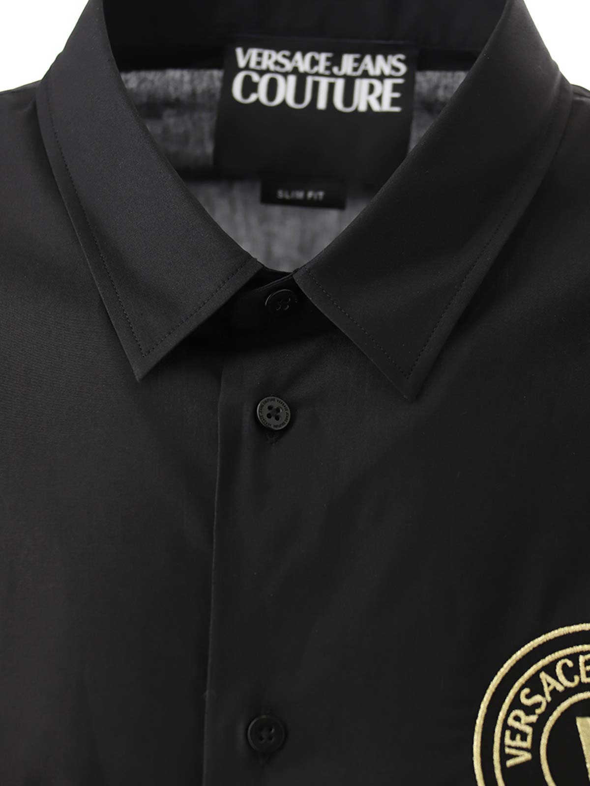 V Emblem Shirt 76GALYS276UP201G89 (VERSACE JEANS COUTURE / シャツ・ブラウス ) | VERSACE JEANS COUTURE (ヴェルサーチェ ジーンズ クチュール)(4)