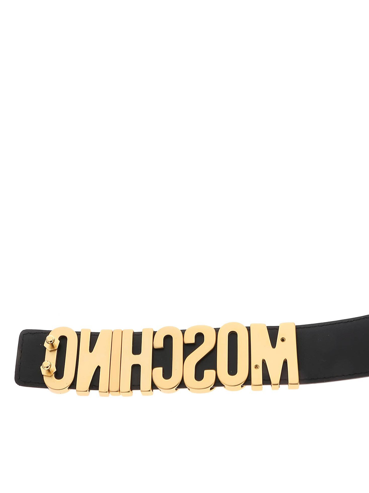 Cristal Metallic Letters Belt M12MT712292 (MOSCHINO / ベルト・サスペンダー ) | MOSCHINO (モスキーノ)(1)