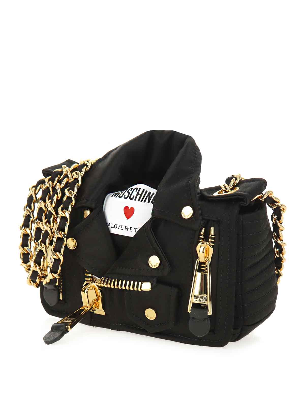 In Love We Trust Biker Bag 232JS1903LEMONTONIC (MOSCHINO / ハンドバッグ・ショルダーバッグ ) | MOSCHINO (モスキーノ)(1)