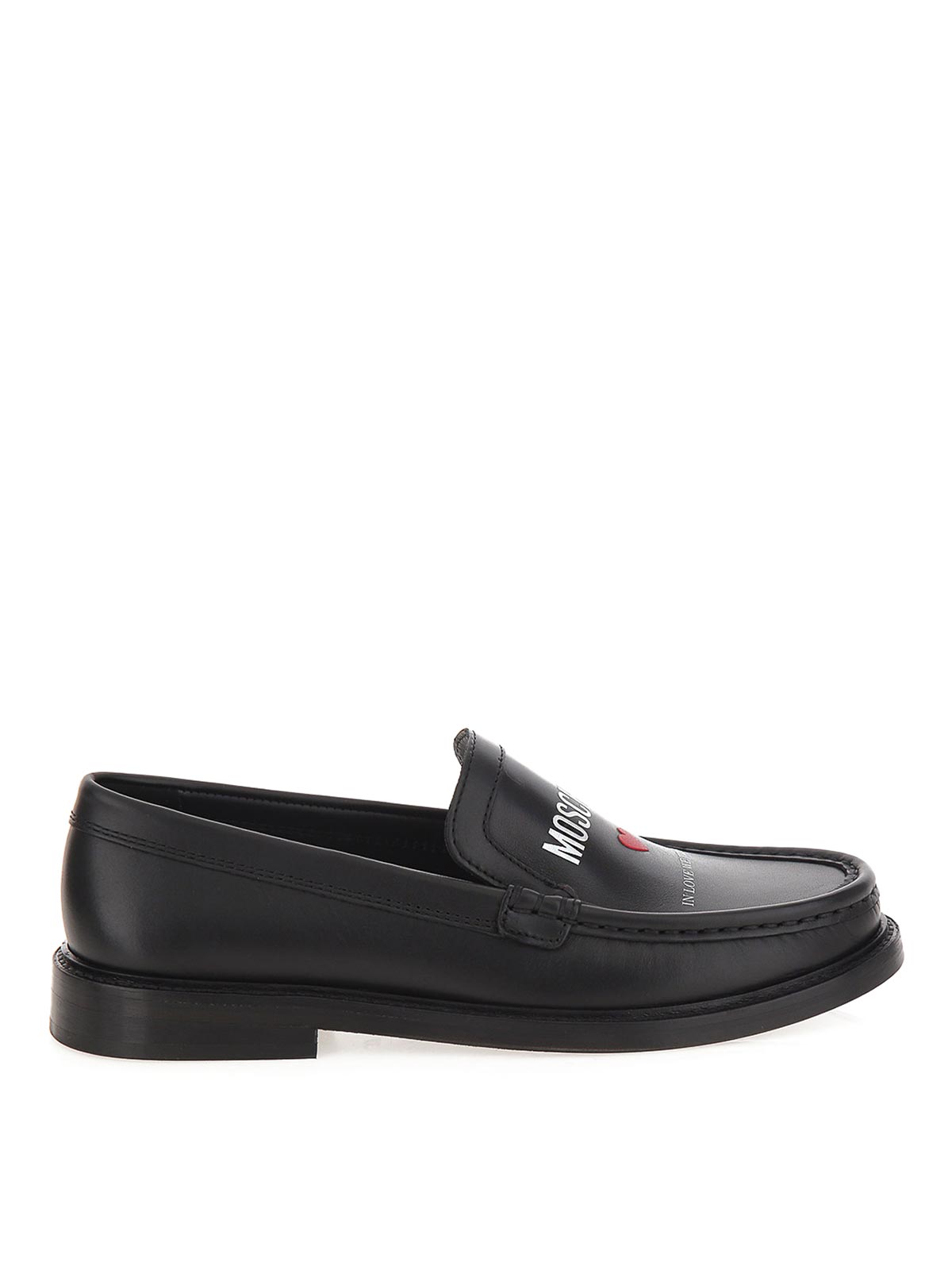 In Love We Trust Loafers MA10532C1IMF0 (MOSCHINO / ローファー ) | MOSCHINO (モスキーノ)