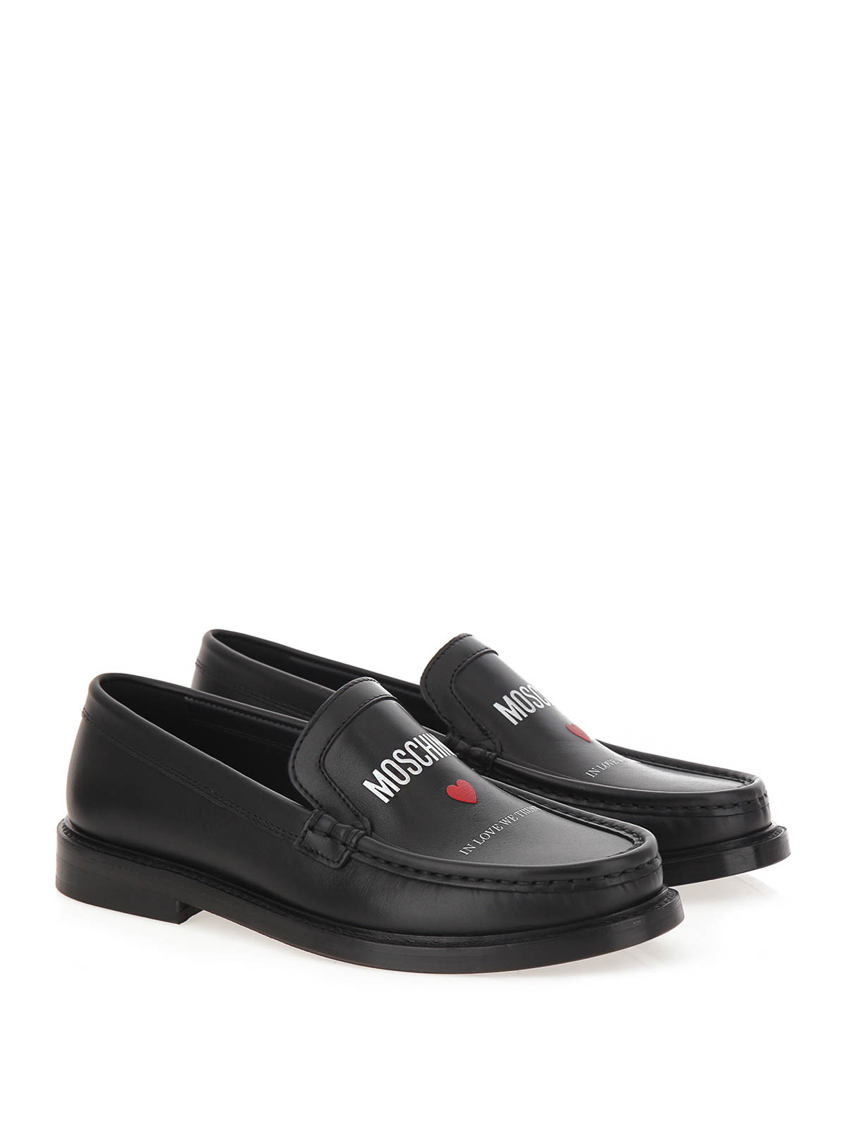 In Love We Trust Loafers MA10532C1IMF0 (MOSCHINO / ローファー ) | MOSCHINO (モスキーノ)(1)