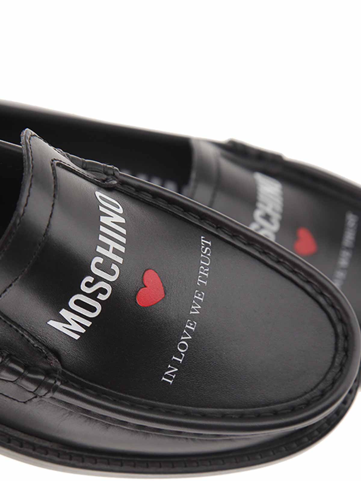 In Love We Trust Loafers MA10532C1IMF0 (MOSCHINO / ローファー ) | MOSCHINO (モスキーノ)(5)